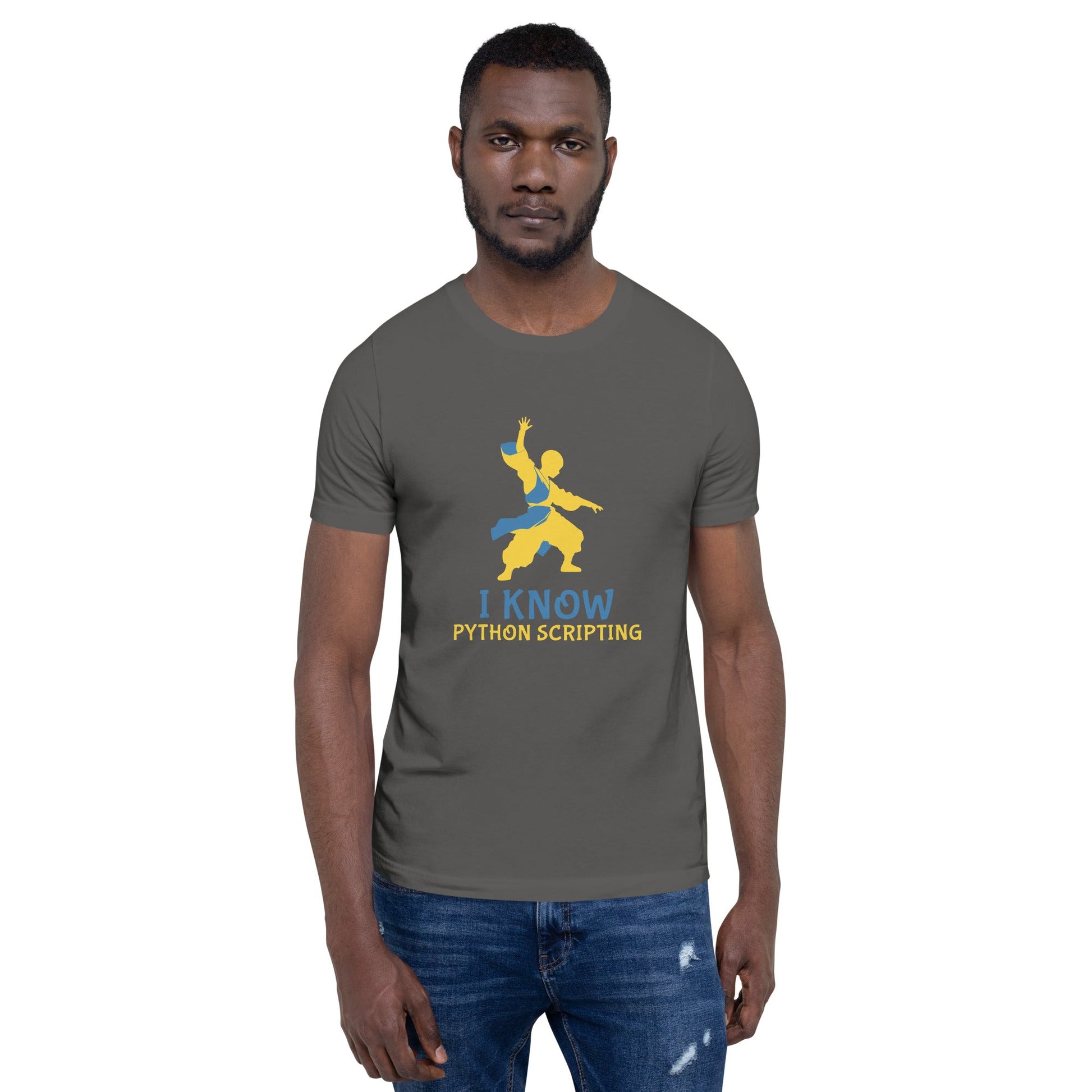 I Know Python Scripting - Unisex t-shirt by DarkByteGear