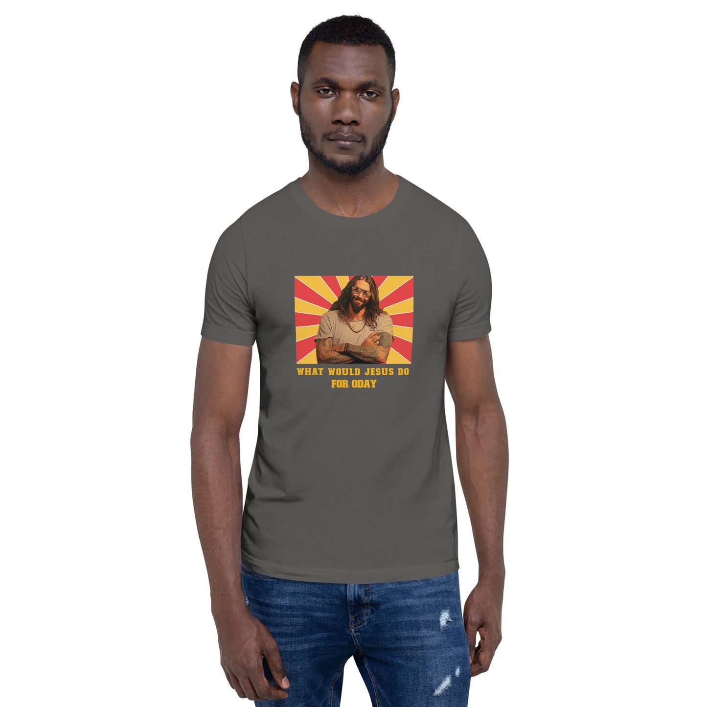 What would Jesus do for 0day v1 - Unisex t-shirt by DarkByteGear