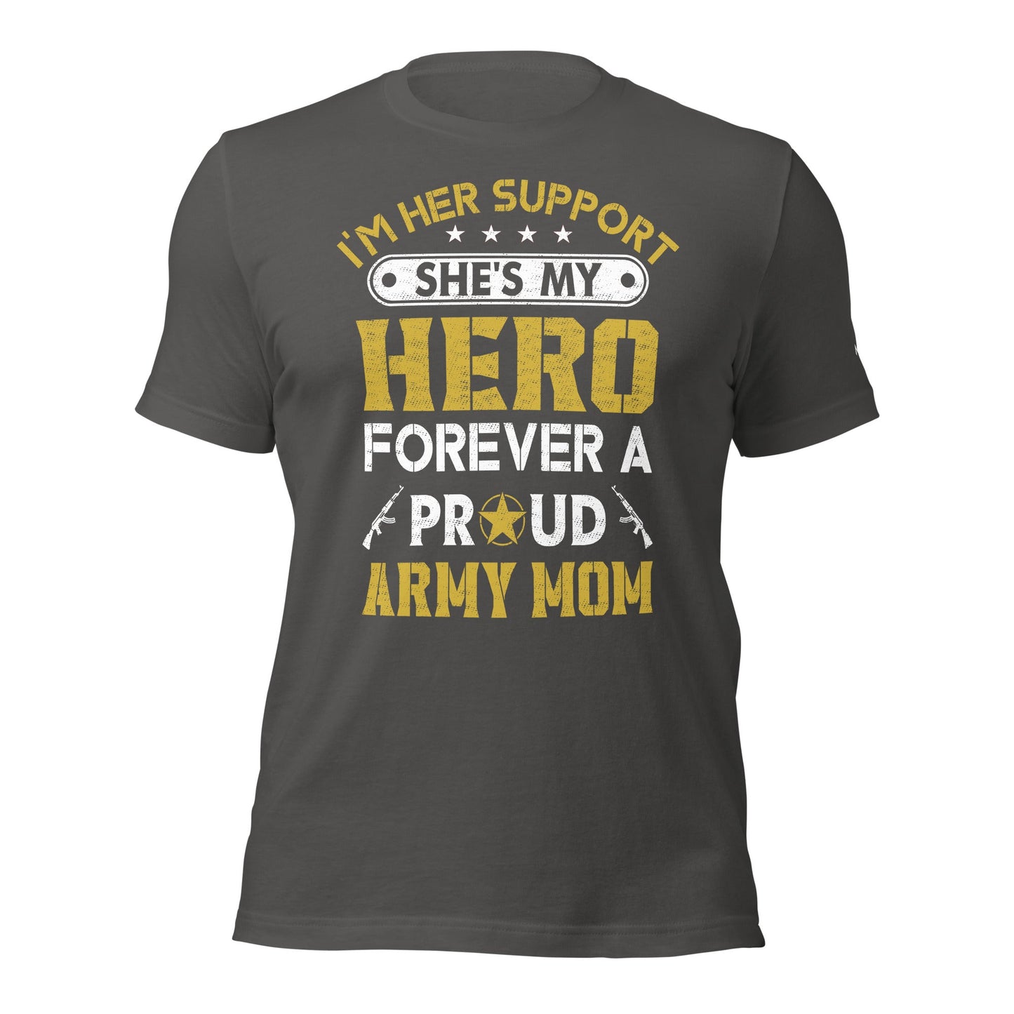 I'm her support - Unisex t-shirt by DarkByteGear