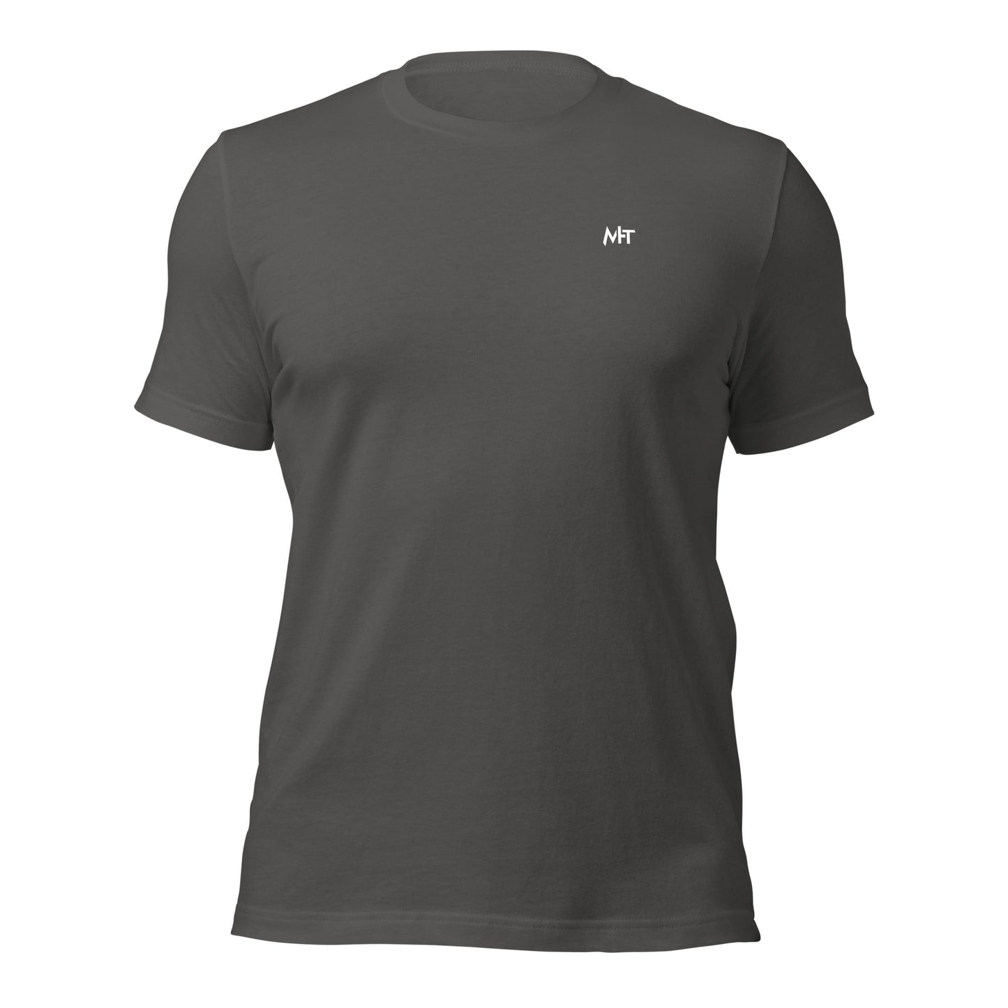 1 2 3 4 5 - Unisex t-shirt (back print) by DarkByteGear