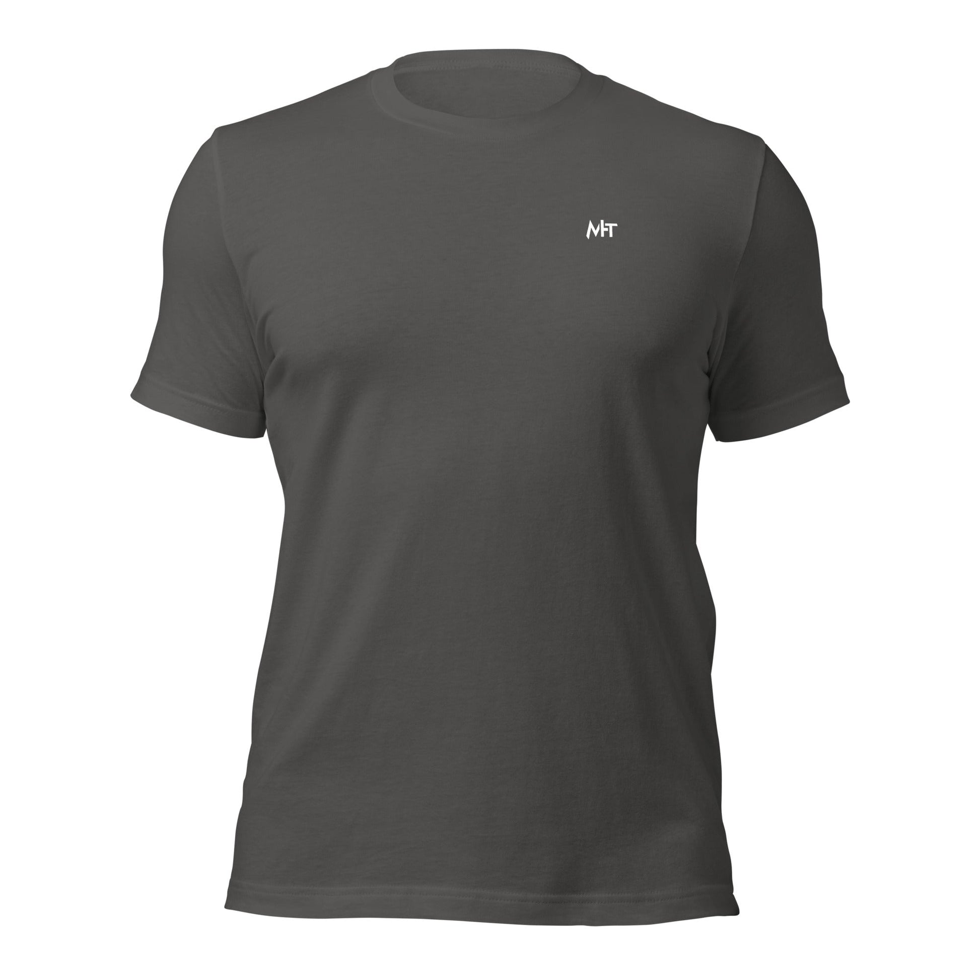 1 2 3 4 5 - Unisex t-shirt (back print) by DarkByteGear