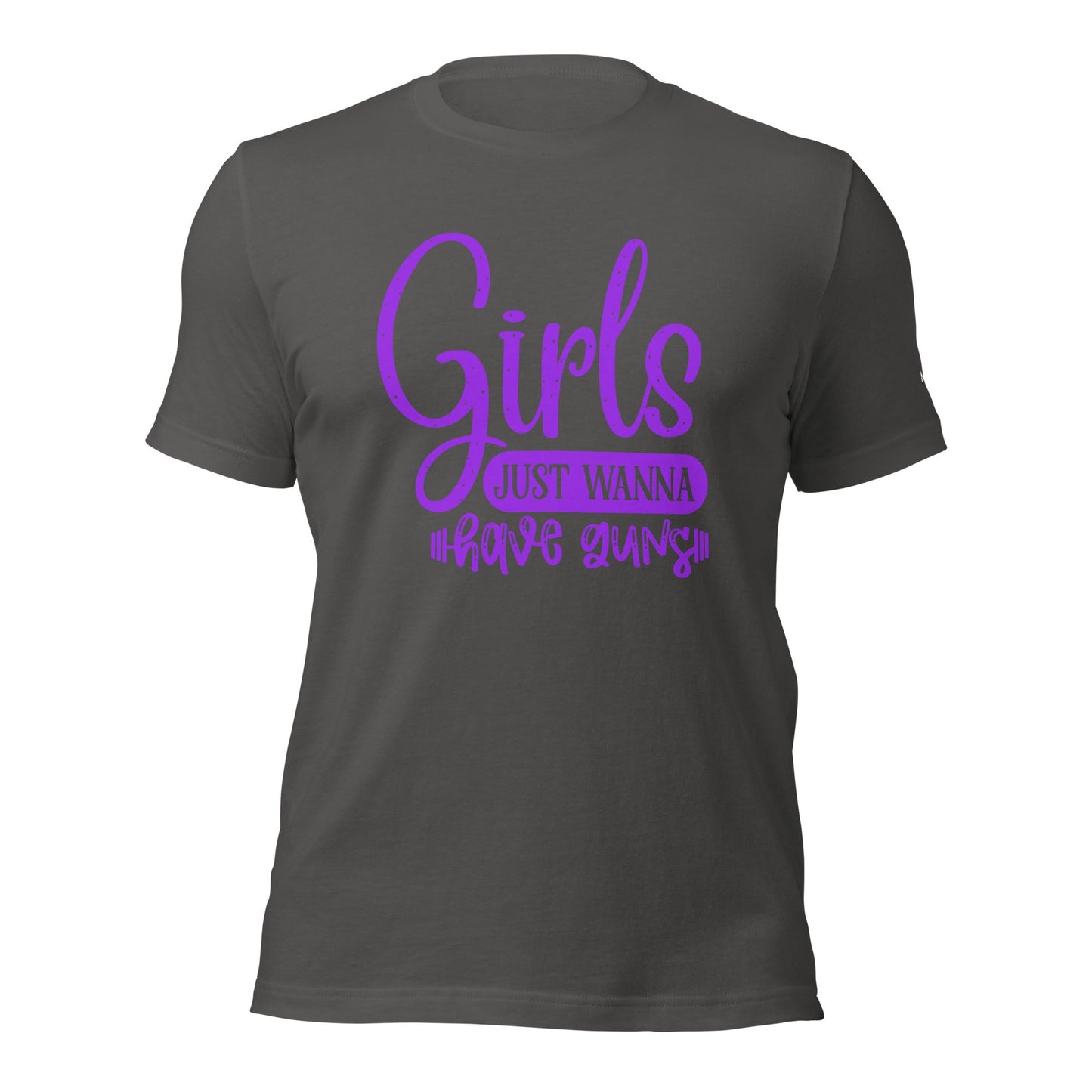 Girls just wanna have guns - Unisex t-shirt by DarkByteGear