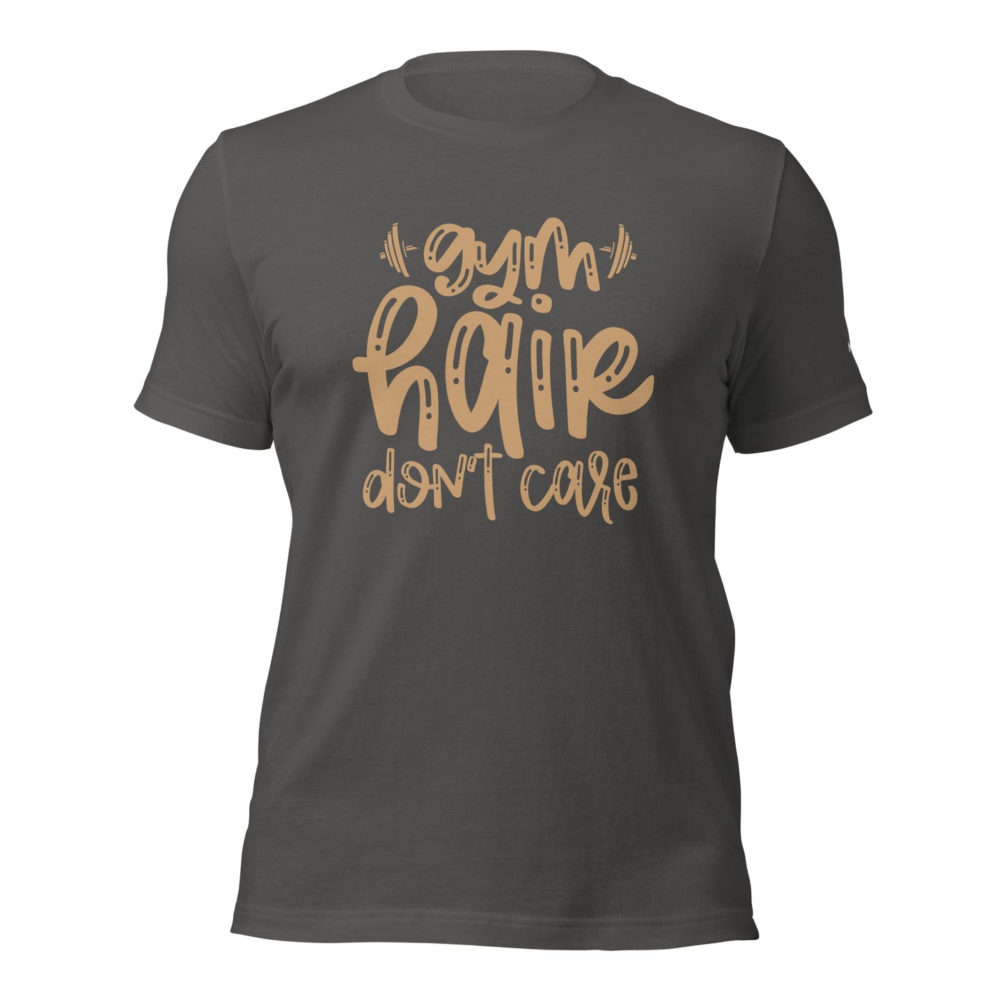 Gym Hair Don't Care - Unisex t-shirt by DarkByteGear