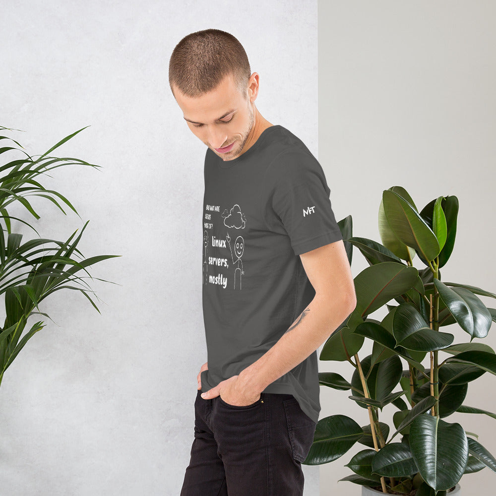 Dad, What are clouds made of - Unisex t-shirt by DarkByteGear