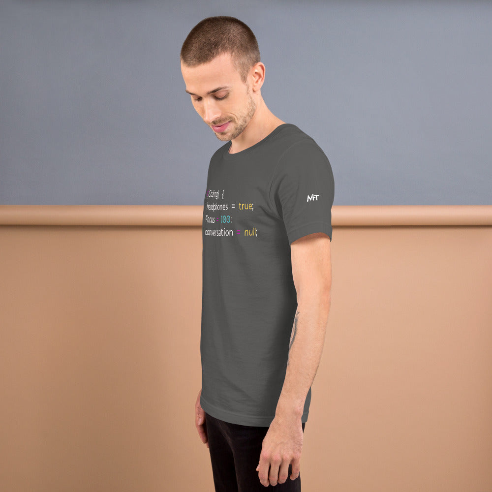 Funny Joke Programming If Coding Unisex t-shirt by DarkByteGear