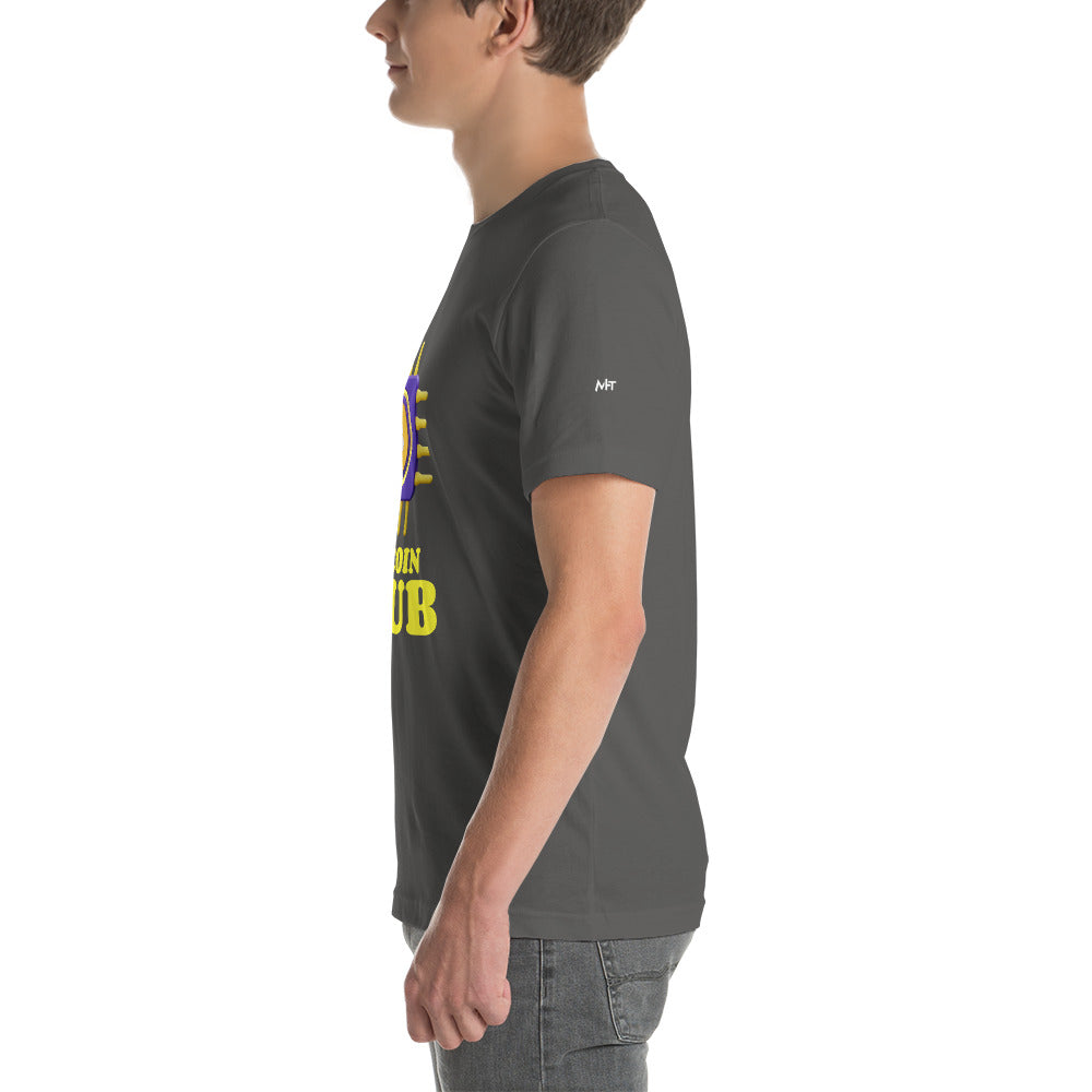 BITCOIN CLUB V3 - Unisex t-shirt by DarkByteGear