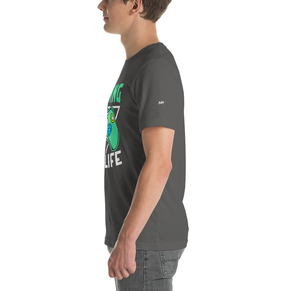Gaming Is My Life - Unisex t-shirt by DarkByteGear