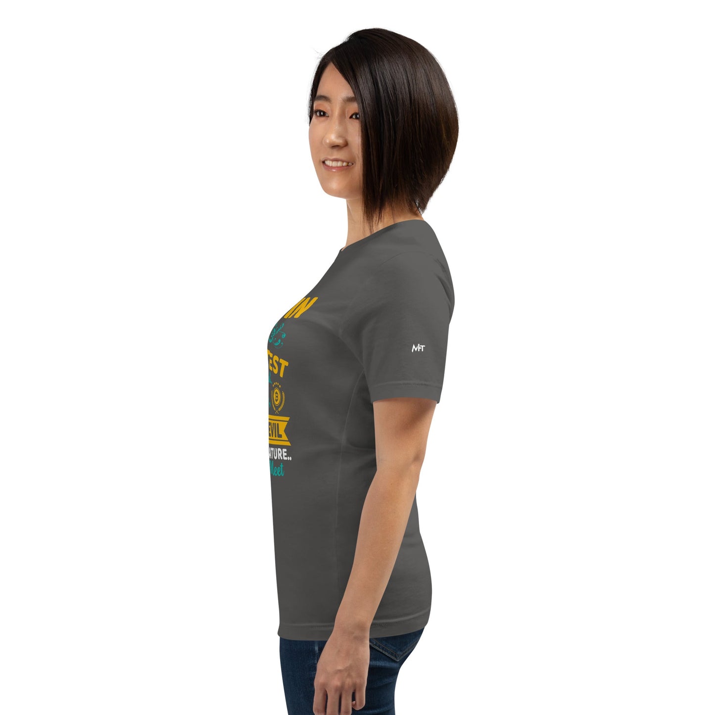 I am a Bitcoin Girl, the sweetest - Unisex t-shirt by DarkByteGear