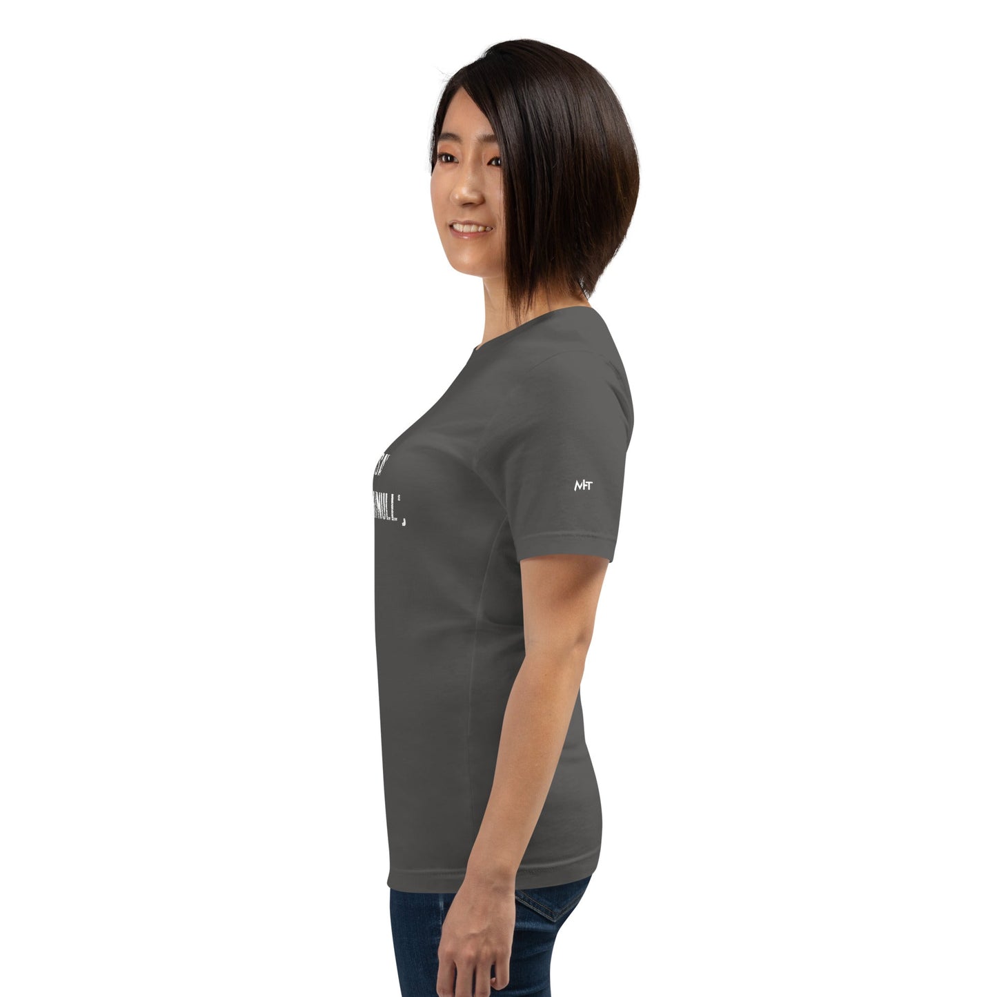 Anything you say Gets piped to devnull V1 - Unisex t-shirt by DarkByteGear
