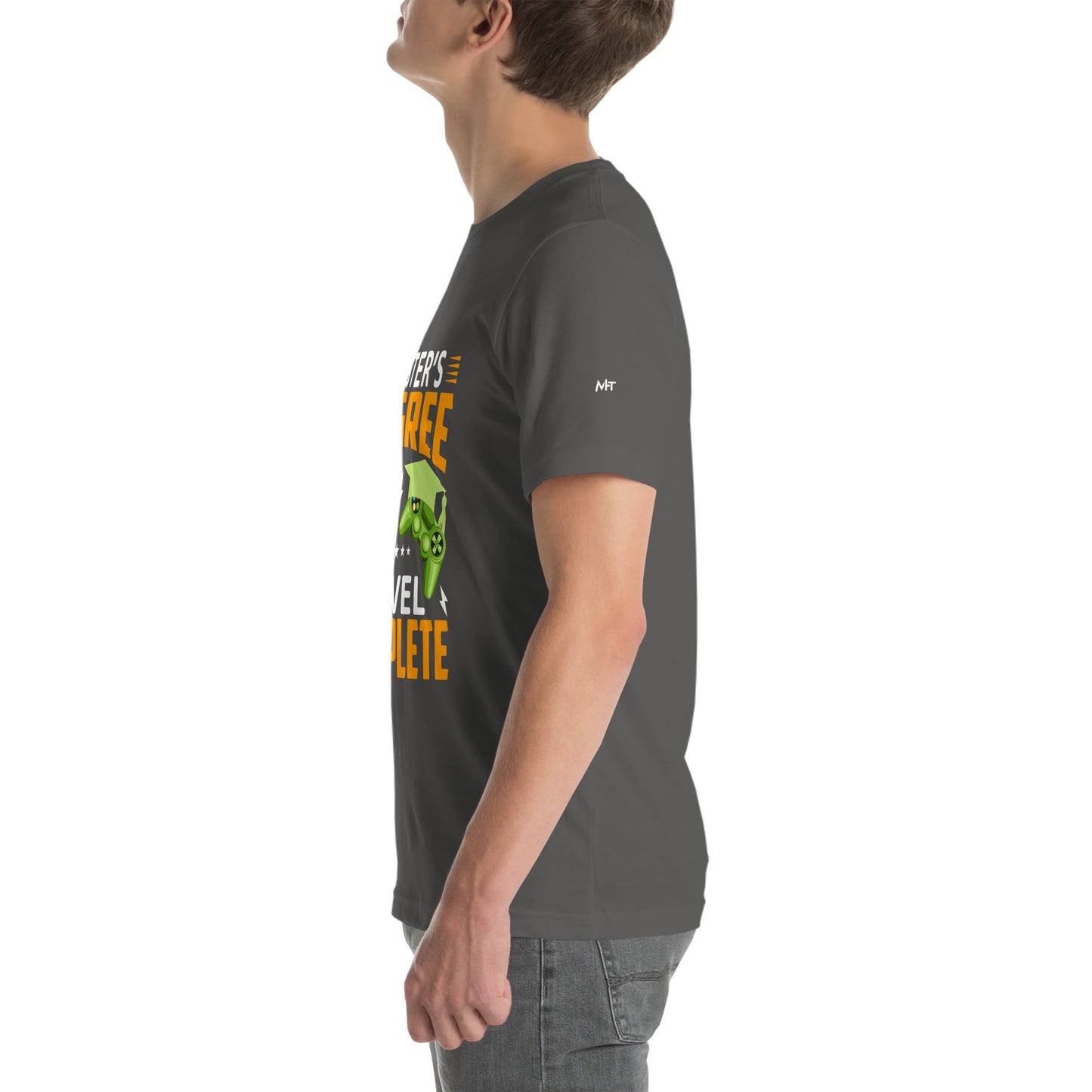 Master Degree Level Complete - Unisex t-shirt by DarkByteGear