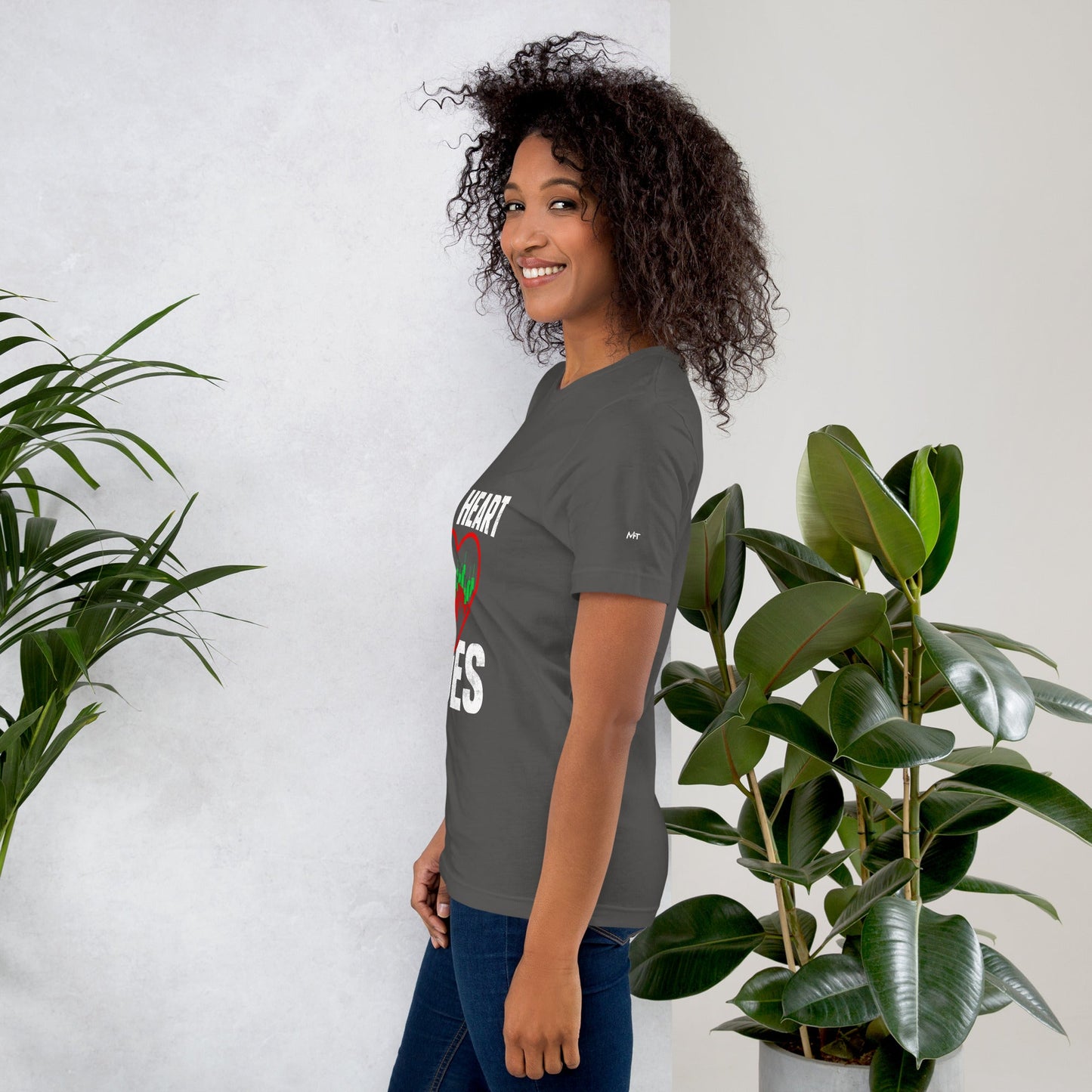 My Heart Goes - Unisex t-shirt by DarkByteGear