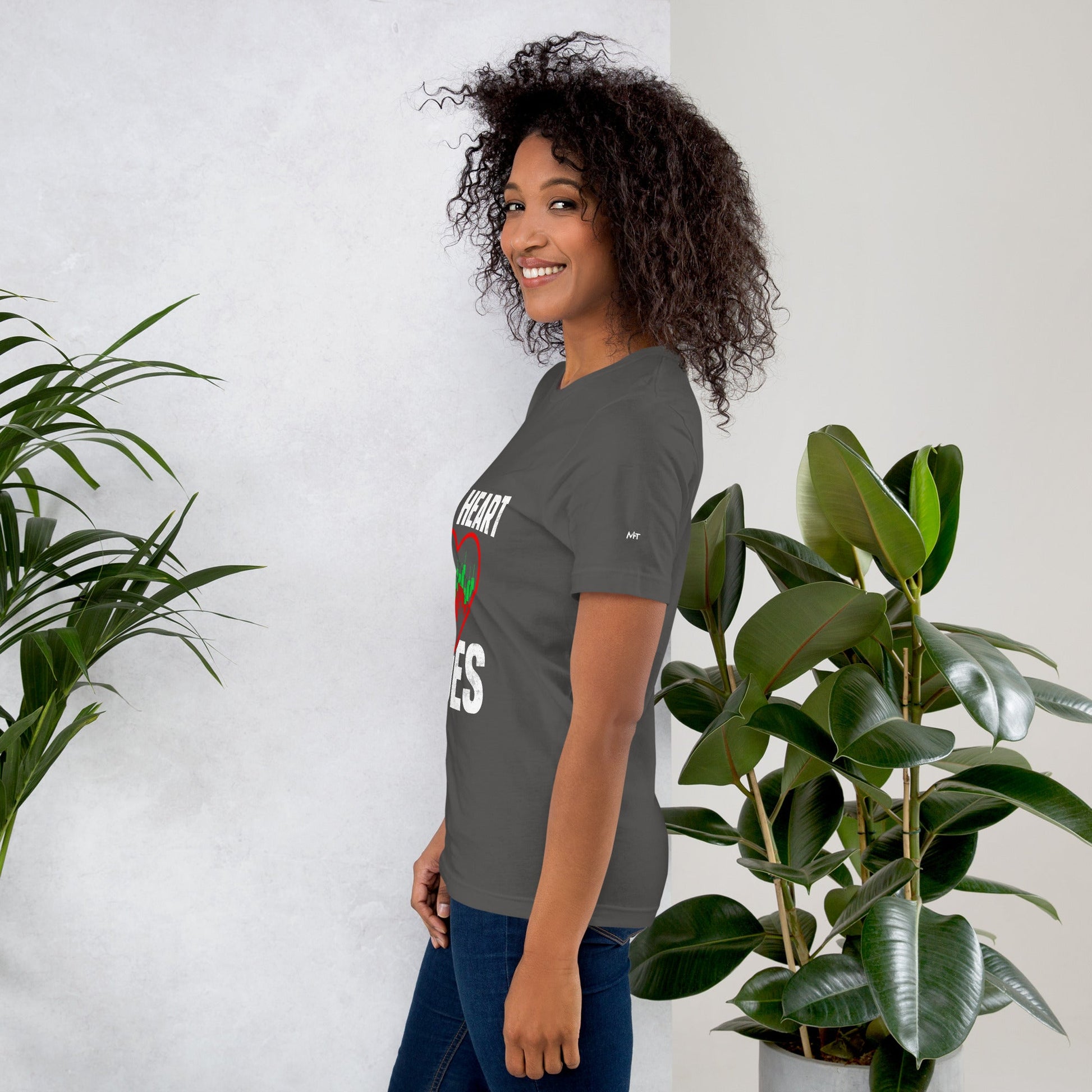 My Heart Goes - Unisex t-shirt by DarkByteGear