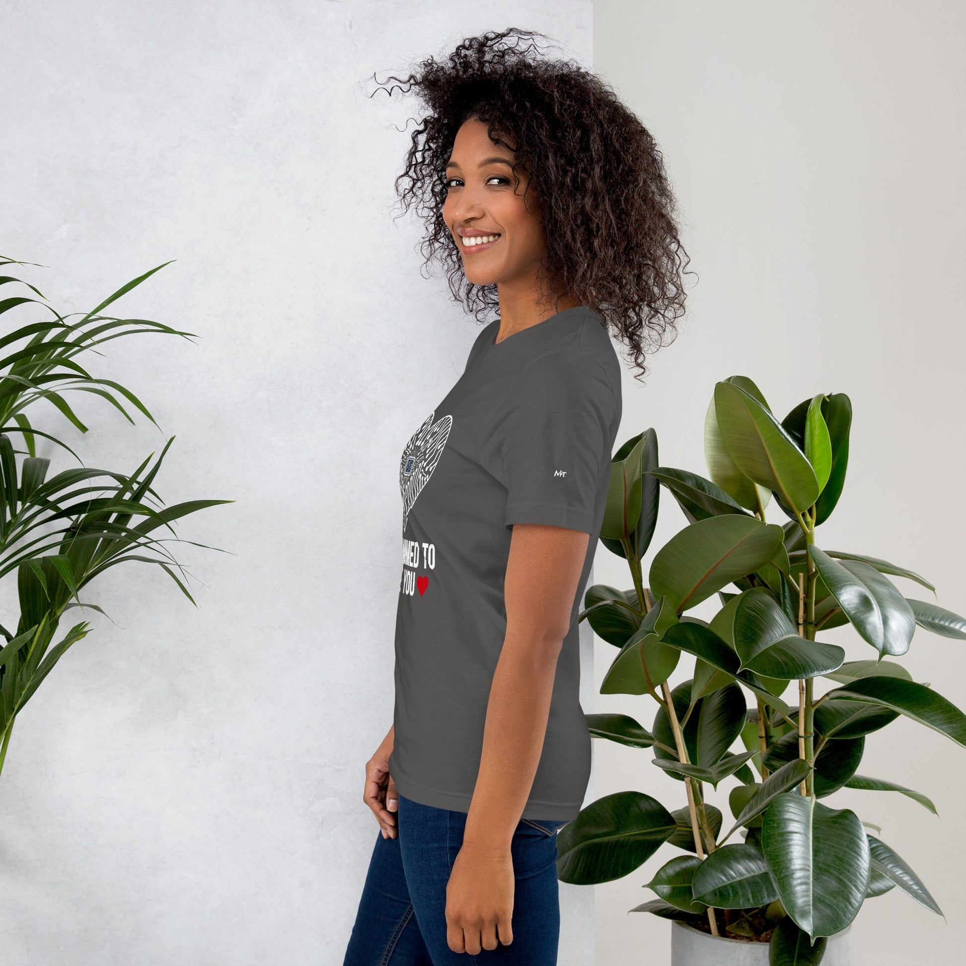 Programmed to Love you - Unisex t-shirt by DarkByteGear
