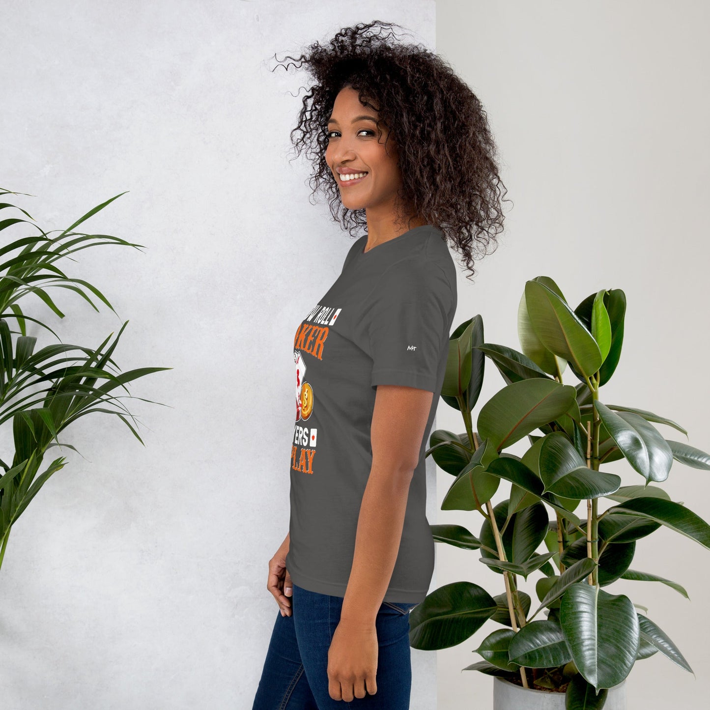 Slow Roll Poker; Players at Play - Unisex t-shirt by DarkByteGear