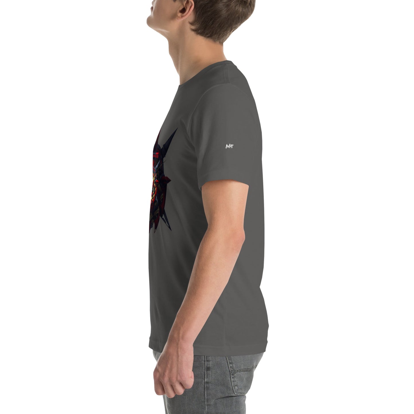 Cyberware Ronin Mecha - Unisex t-shirt by DarkByteGear