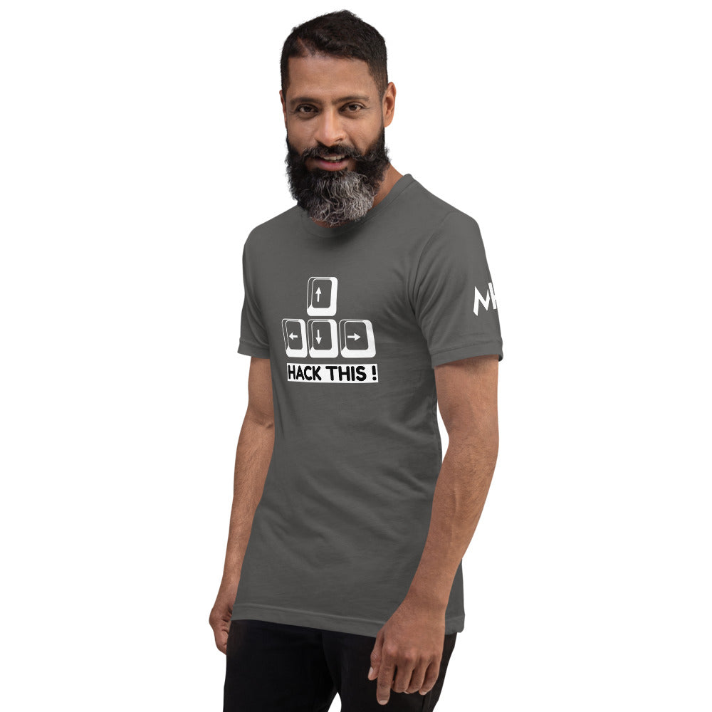Hack this - Short-Sleeve Unisex T-Shirt by DarkByteGear