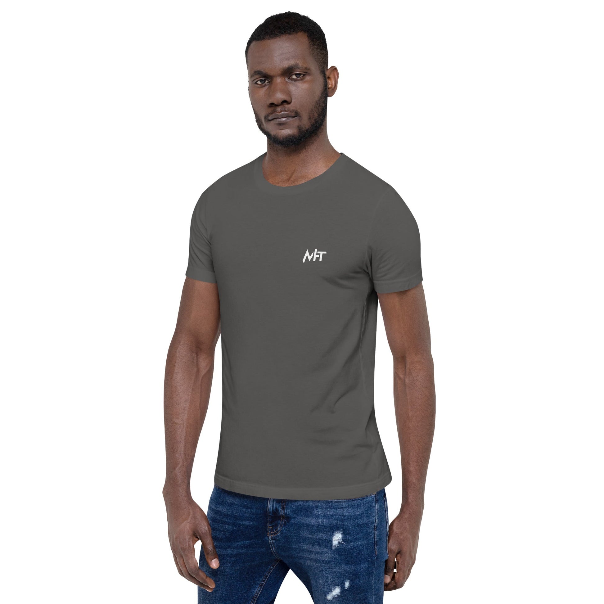 Don't click on sh*t - Unisex t-shirt (back print) by DarkByteGear