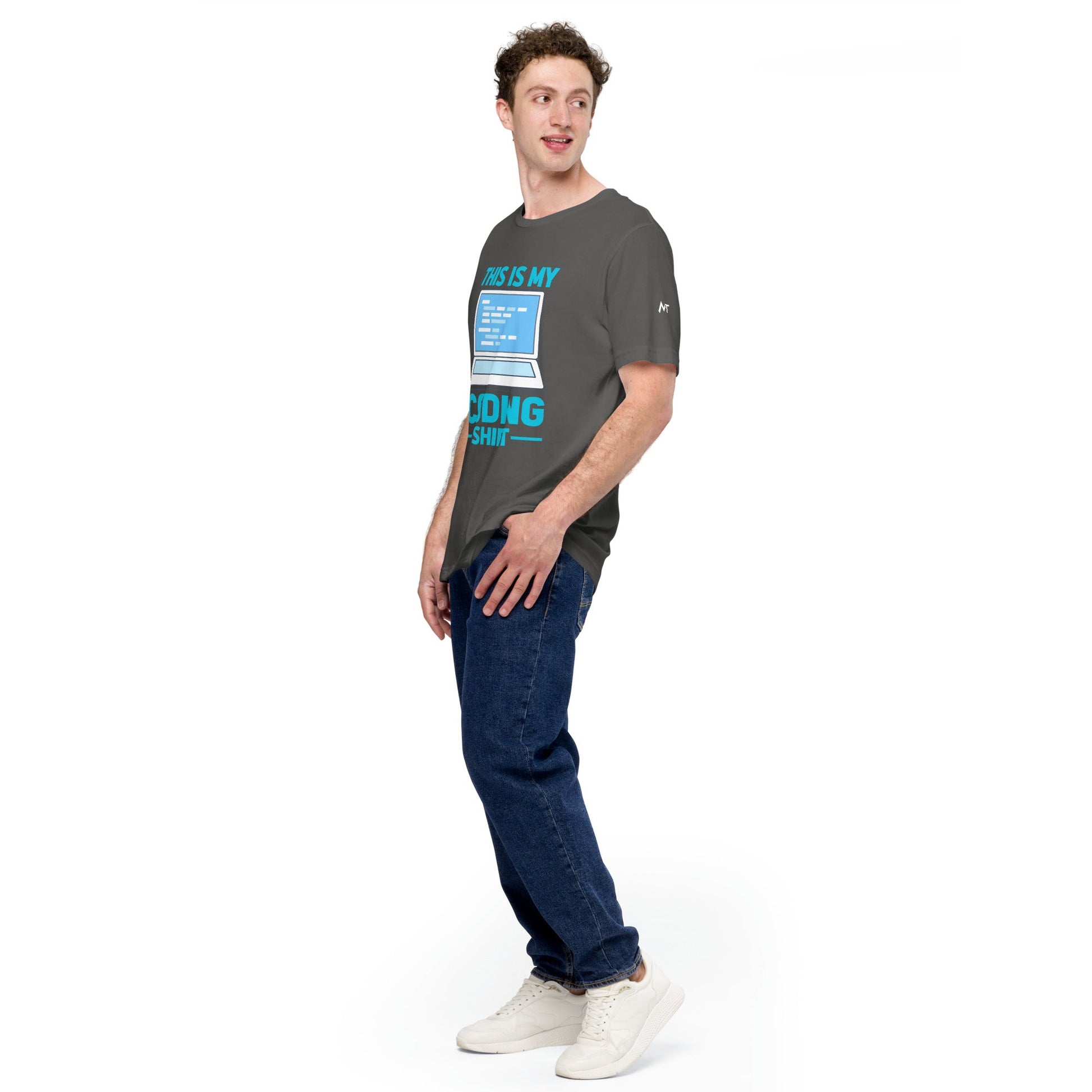 This is my coding shirt - Unisex t-shirt by DarkByteGear