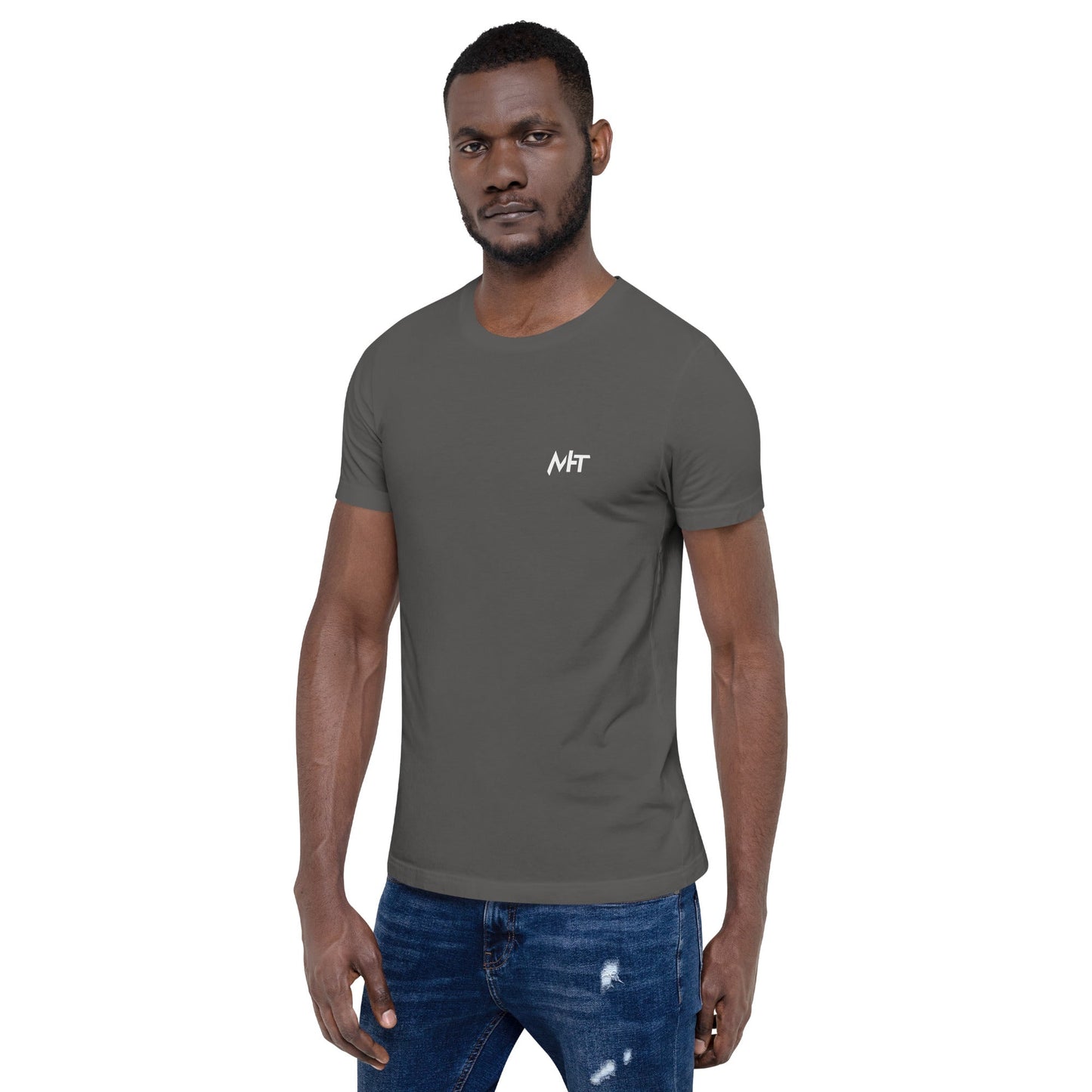 Backdoor - Unisex t-shirt (back print) by DarkByteGear