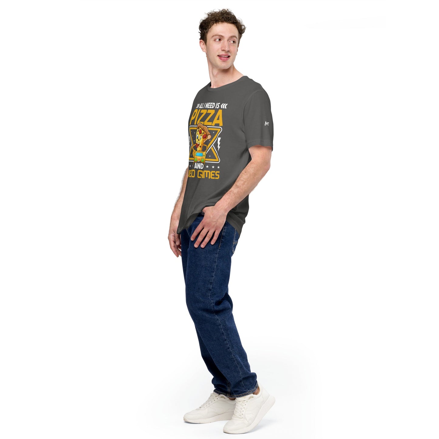 All I need is Pizza - Unisex t-shirt by DarkByteGear