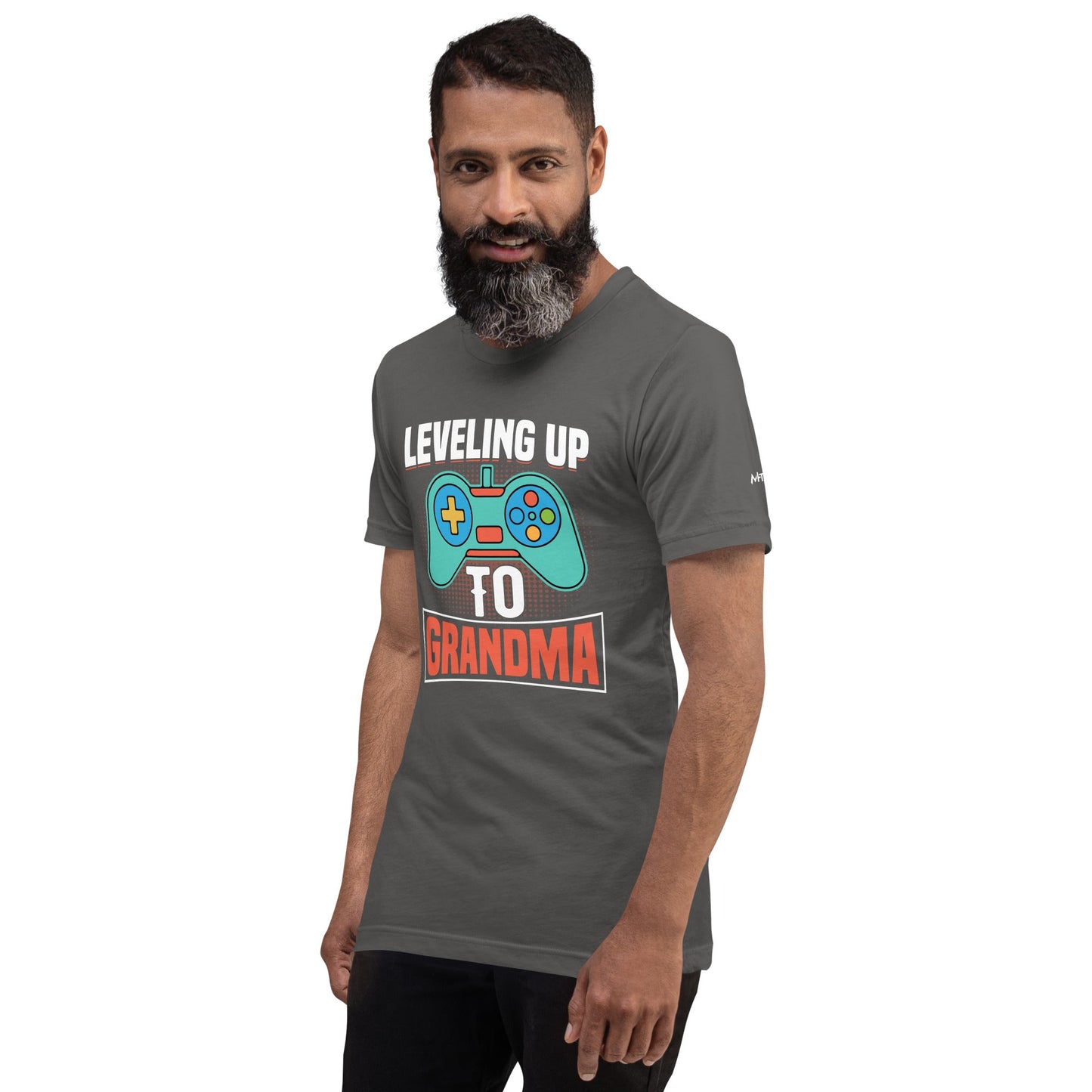 Leveling up to Grandma - Unisex t-shirt by DarkByteGear