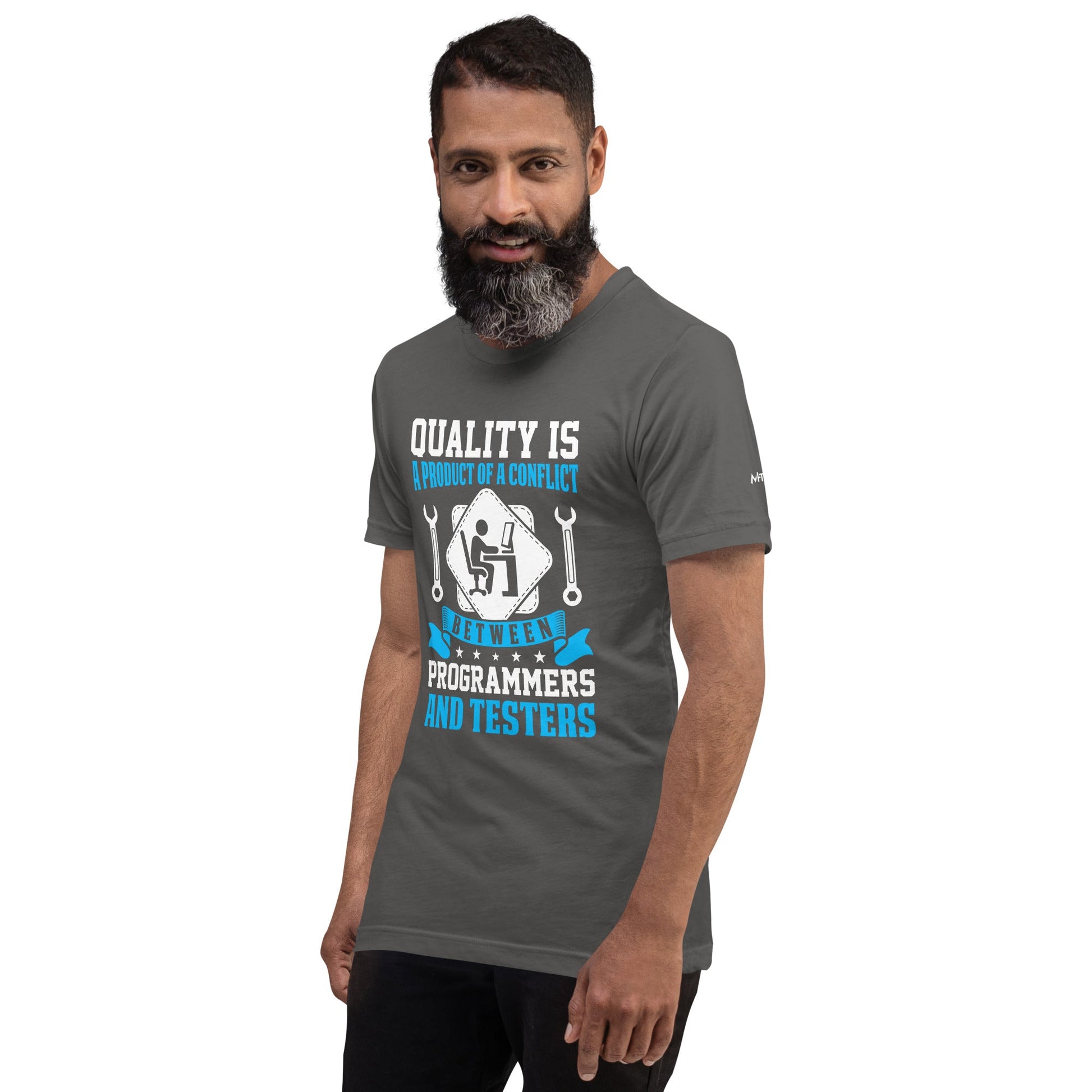 Quality is a Product of a conflict -Unisex t-shirt by DarkByteGear