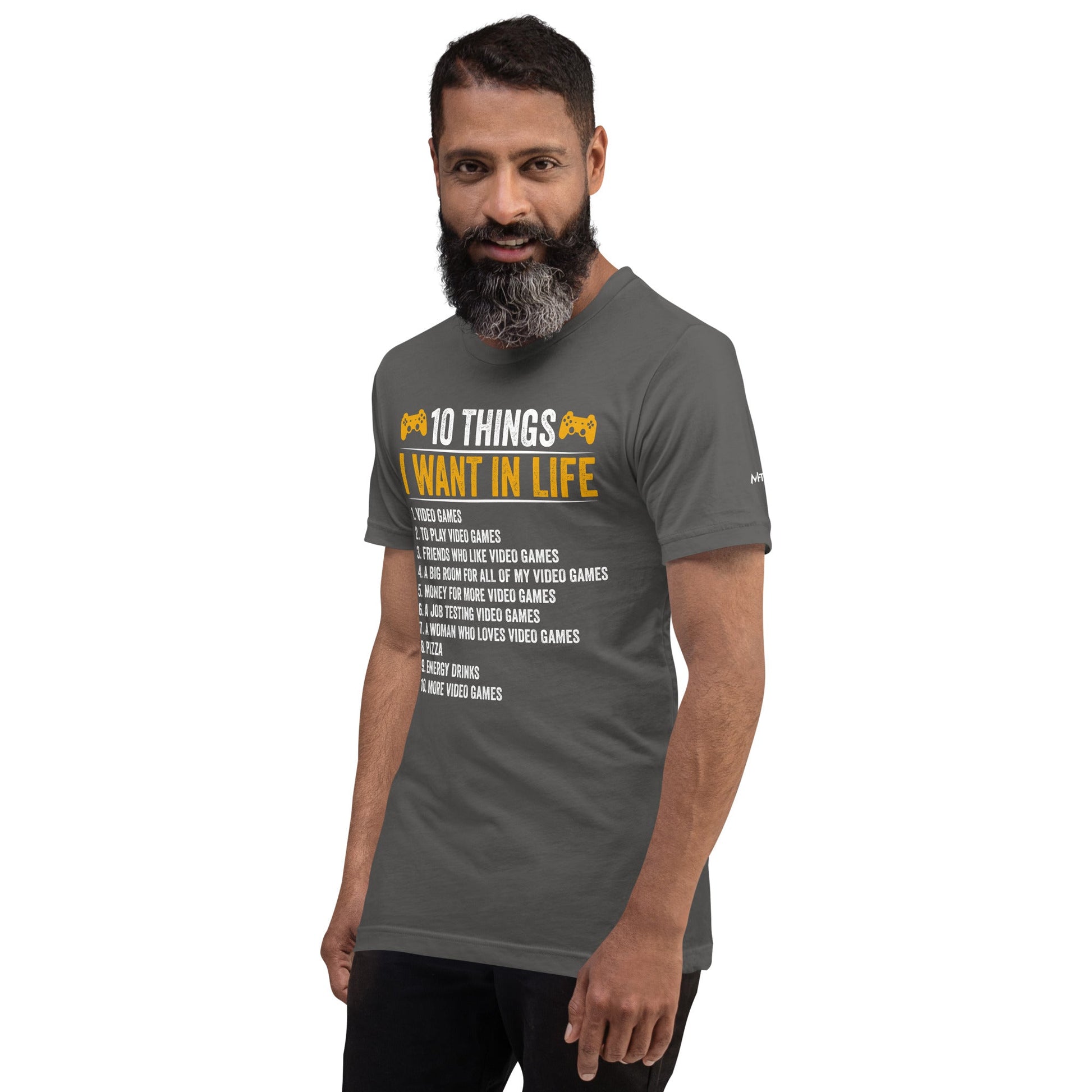 10 Things I Want In Life (Swarna) Unisex t-shirt by DarkByteGear