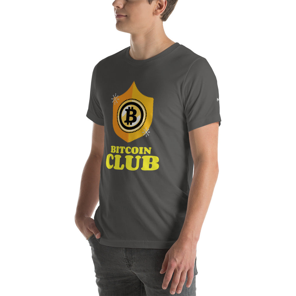 BITCOIN CLUB V2 - Unisex t-shirt by DarkByteGear