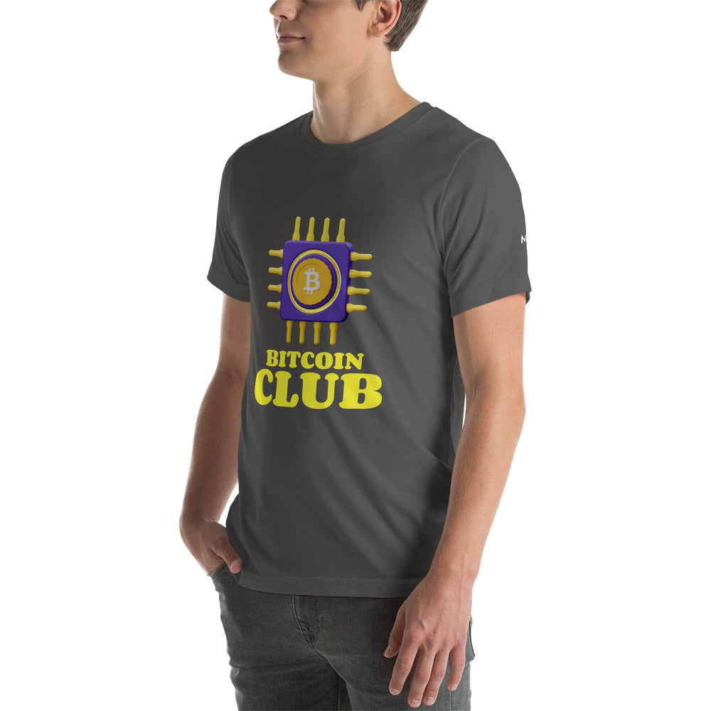BITCOIN CLUB V3 - Unisex t-shirt by DarkByteGear
