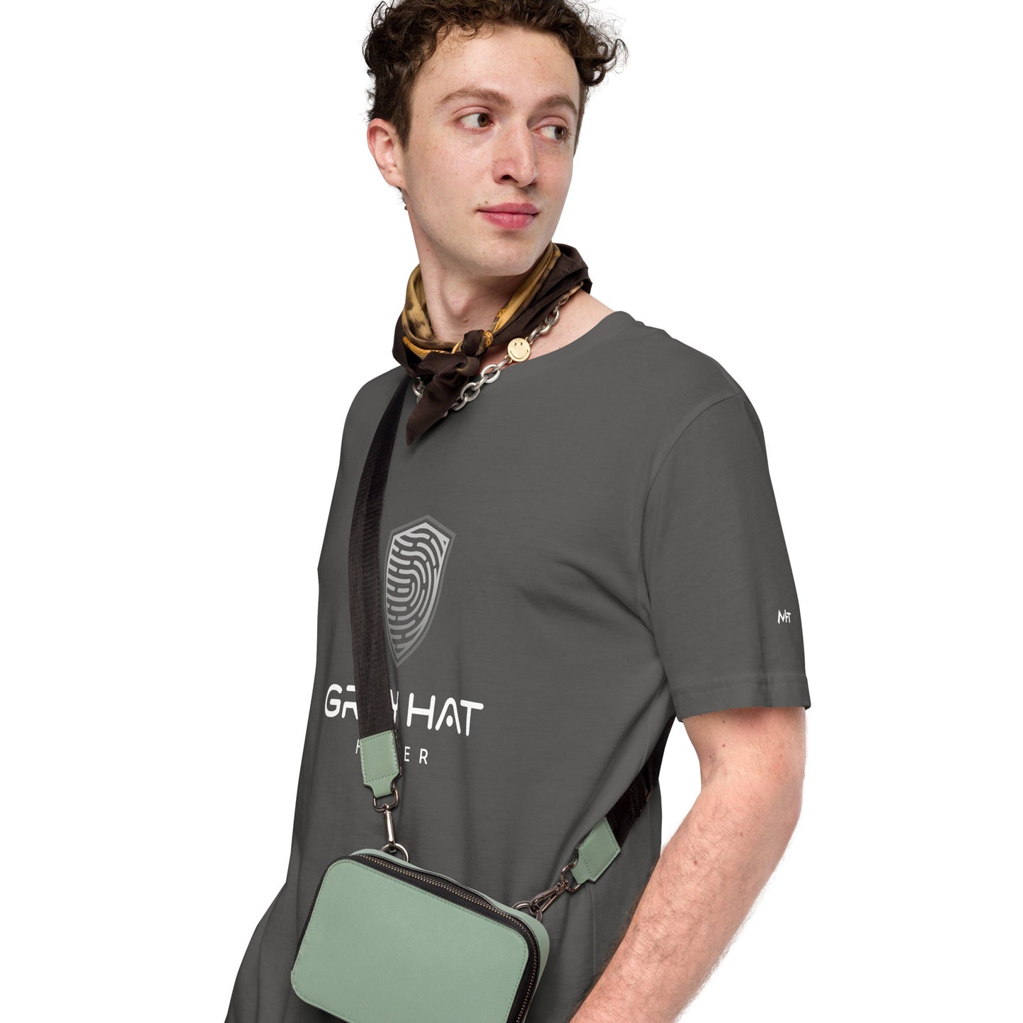 Grey Hat Hacker V5 - Unisex t-shirt by DarkByteGear