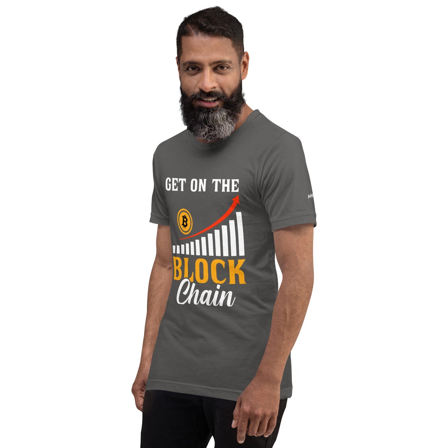 Get on the Block Chain - Unisex t-shirt by DarkByteGear