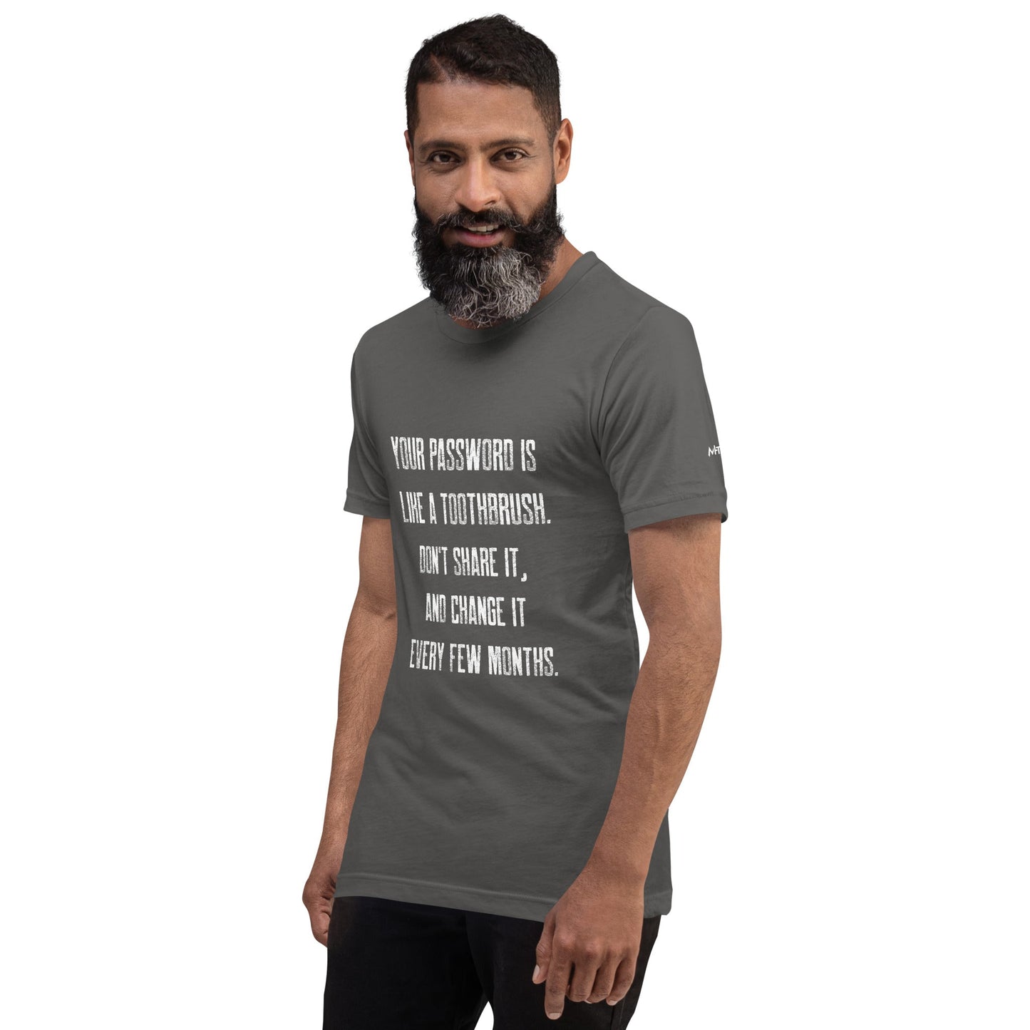 Your password is like a toothbrush V1 - Unisex t-shirt by DarkByteGear