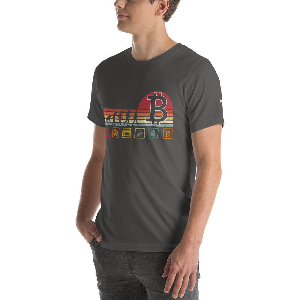 Bitcoin Evolution - Unisex t-shirt by DarkByteGear