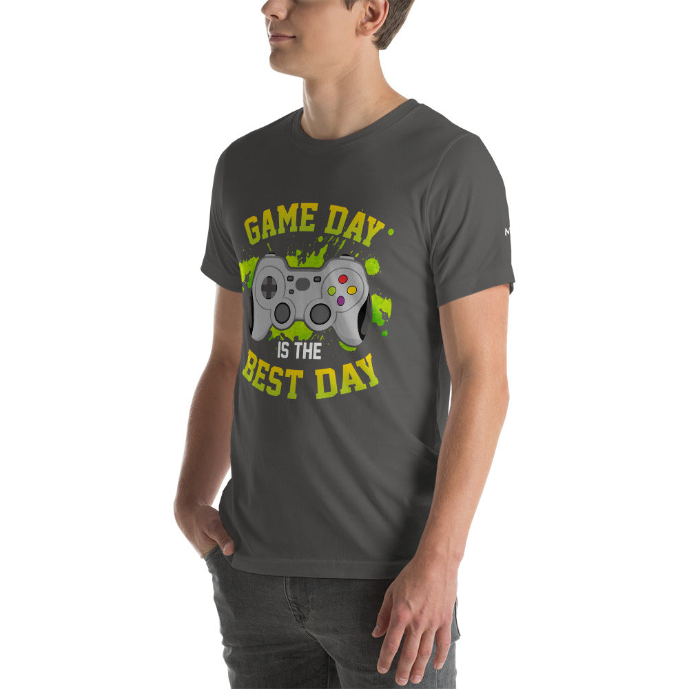 Game Day is the Best Day - Unisex t-shirt by DarkByteGear