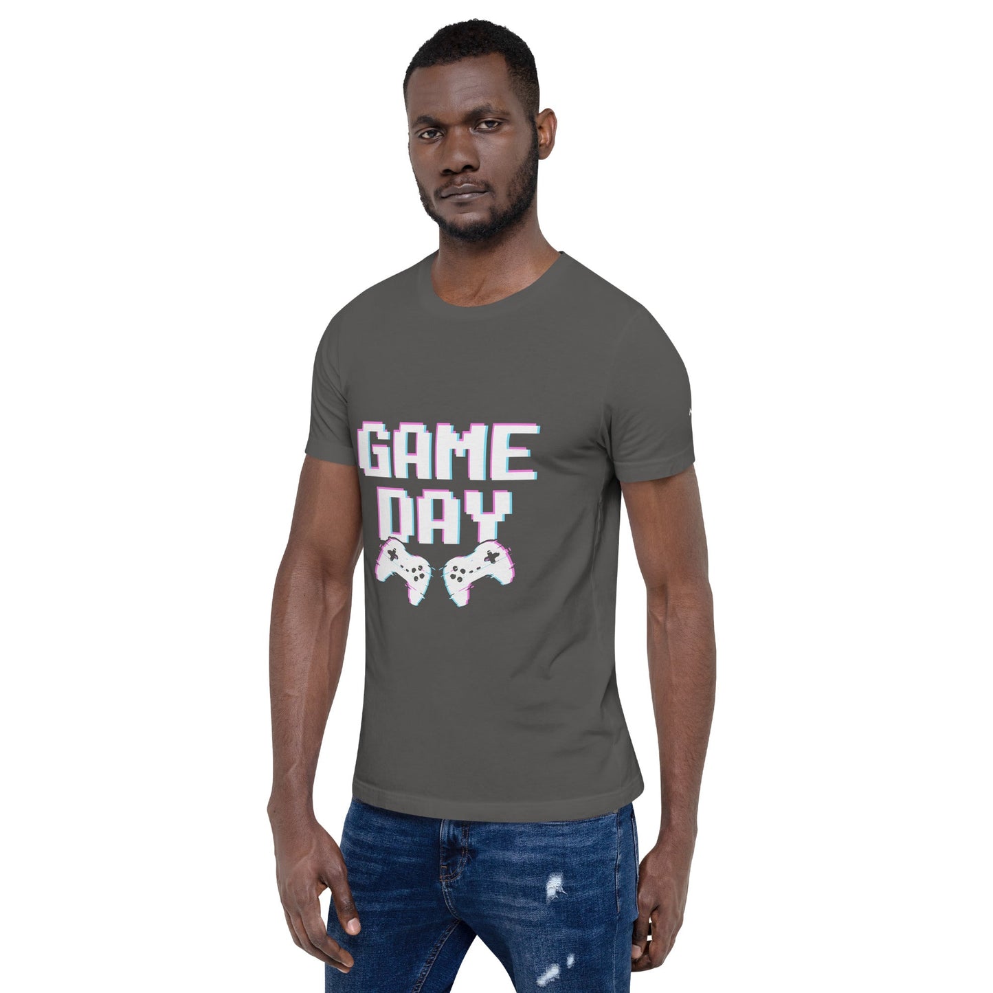 Game Day Lego White - Unisex t-shirt by DarkByteGear
