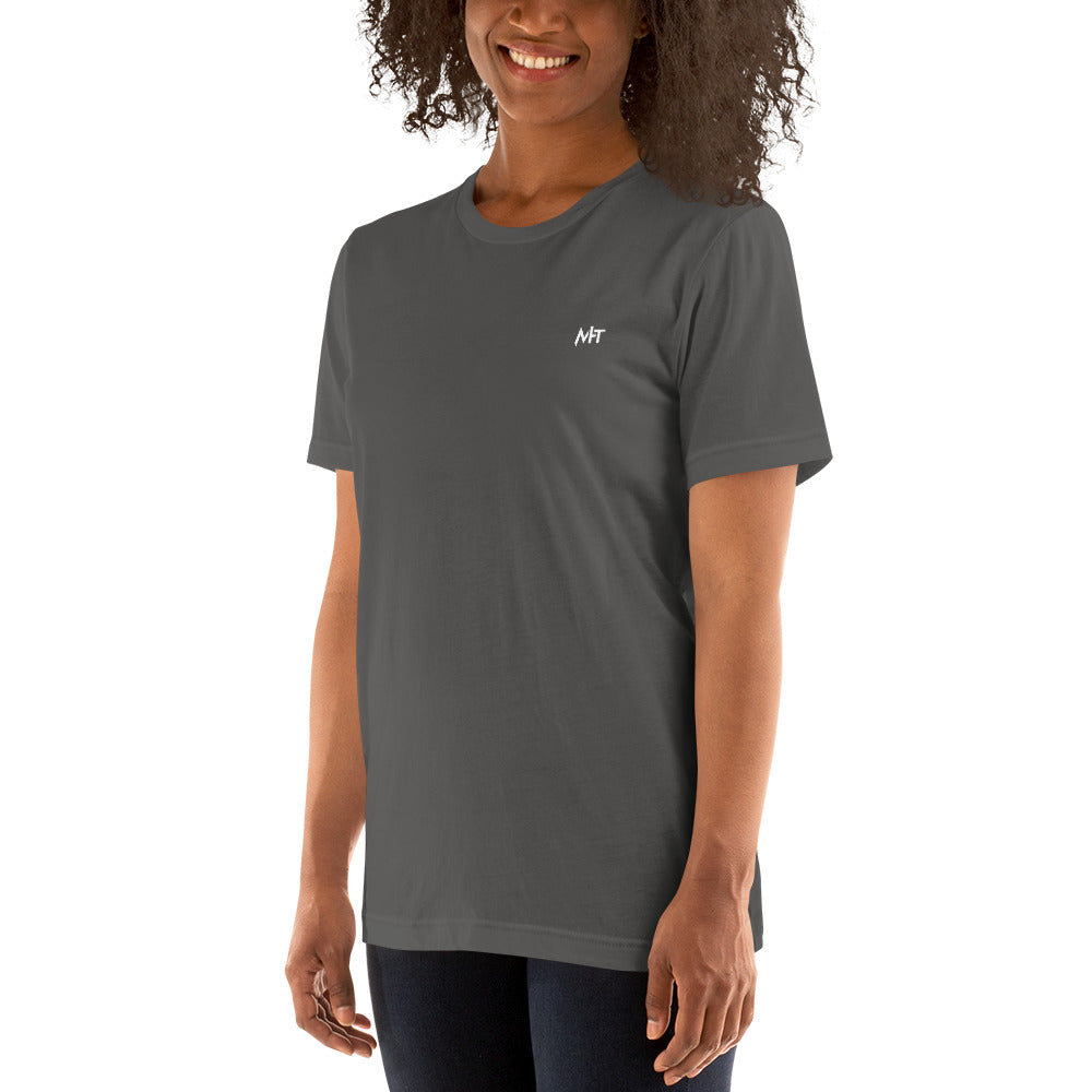 Why don't we Play a game of Hide and Seek - Unisex t-shirt ( Back Print ) by DarkByteGear