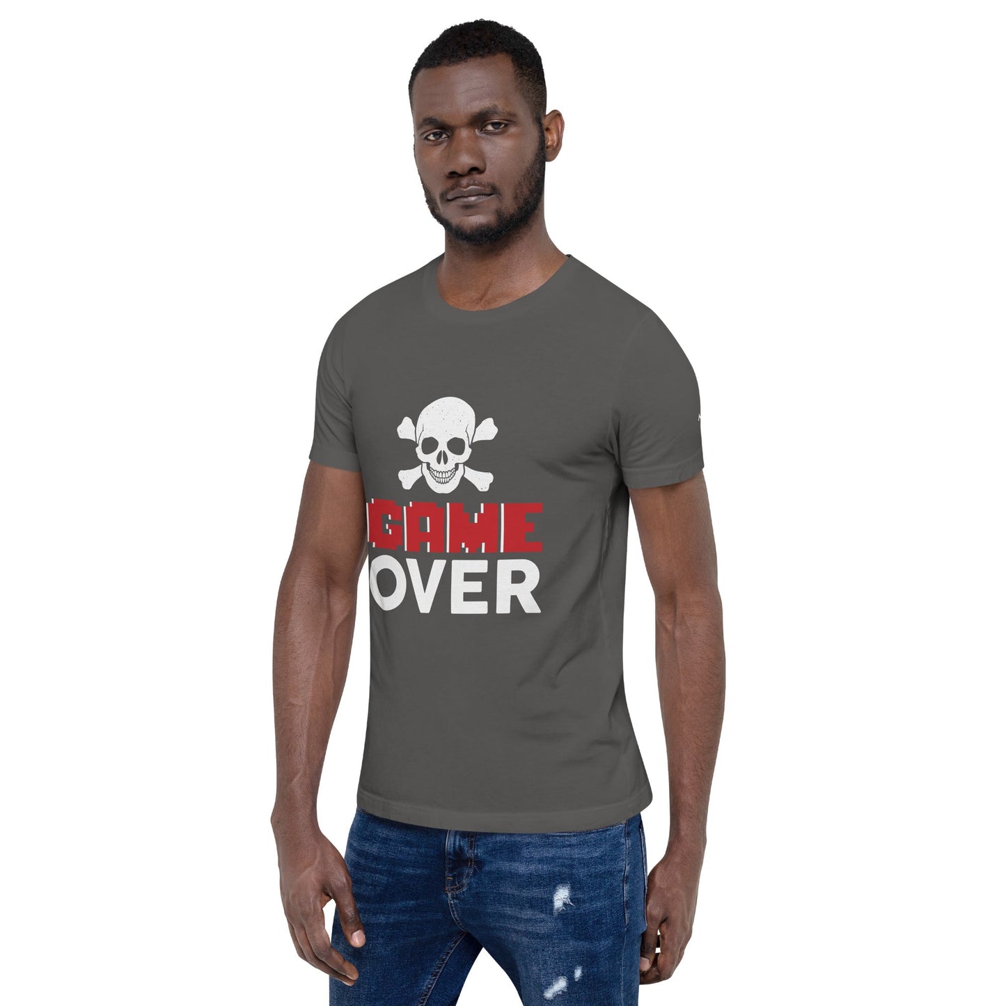 Game Over - Unisex t-shirt ( Back Print ) by DarkByteGear