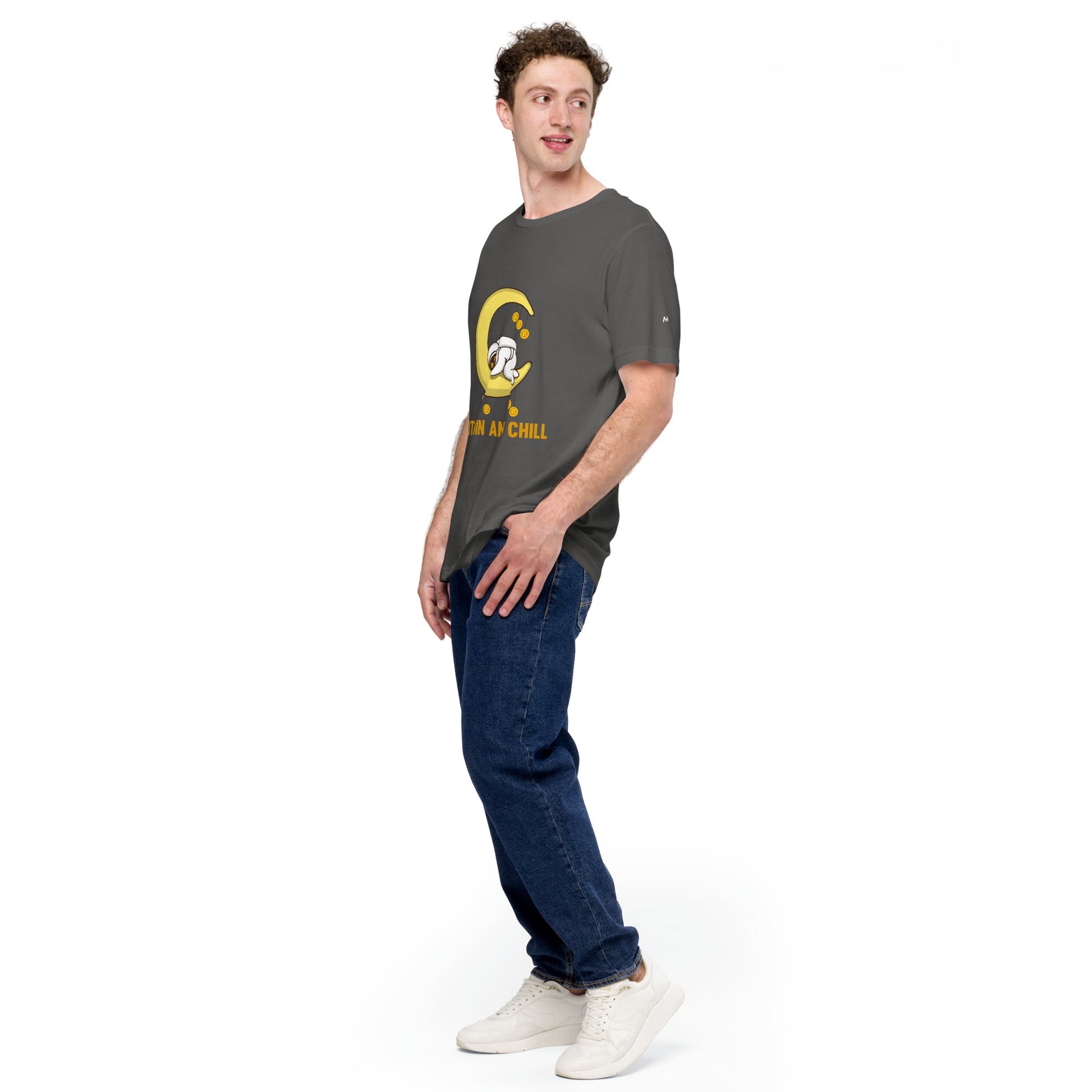 Bitcoin and Chill - Unisex t-shirt by DarkByteGear