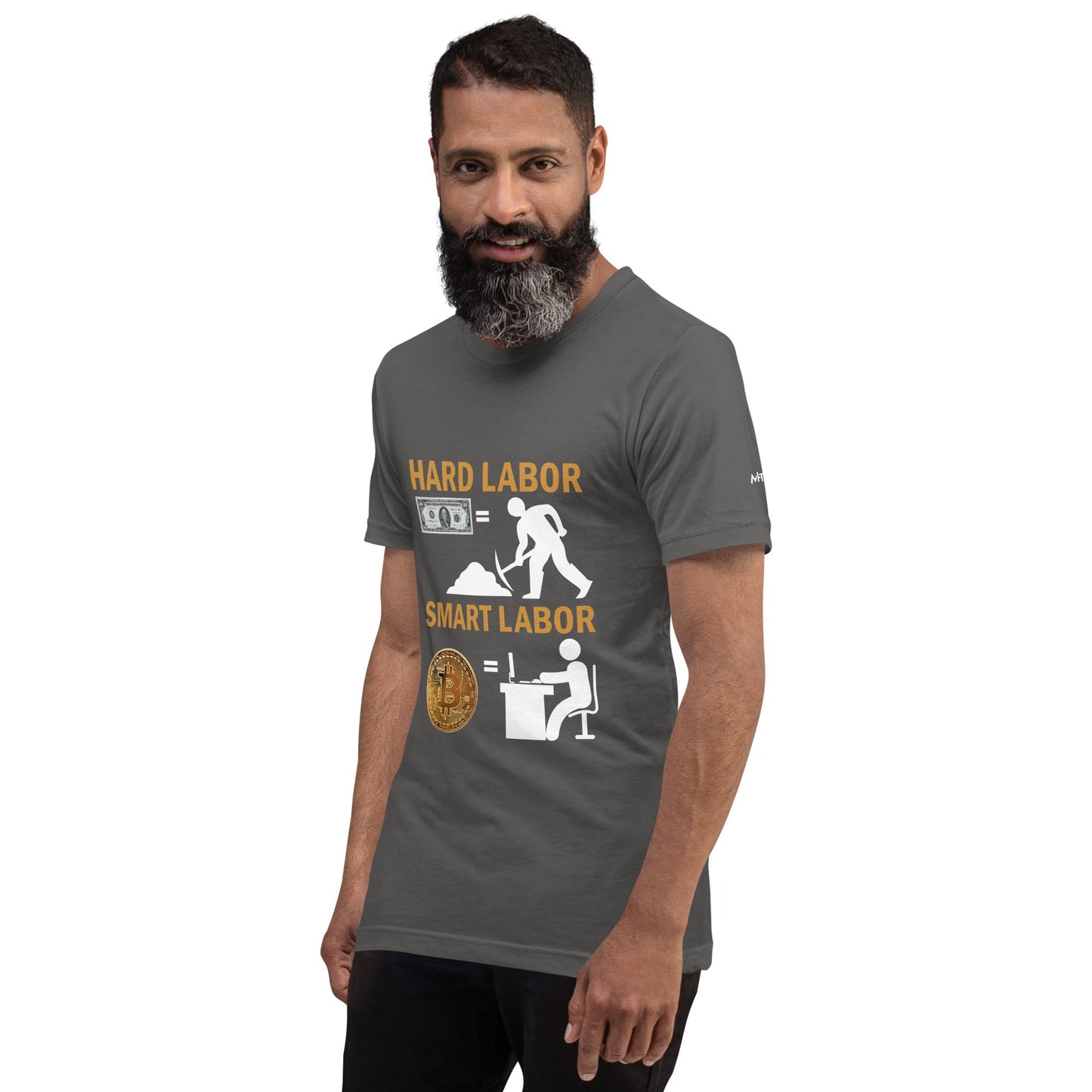 Hard Labour Vs Smart Labour - Unisex t-shirt by DarkByteGear