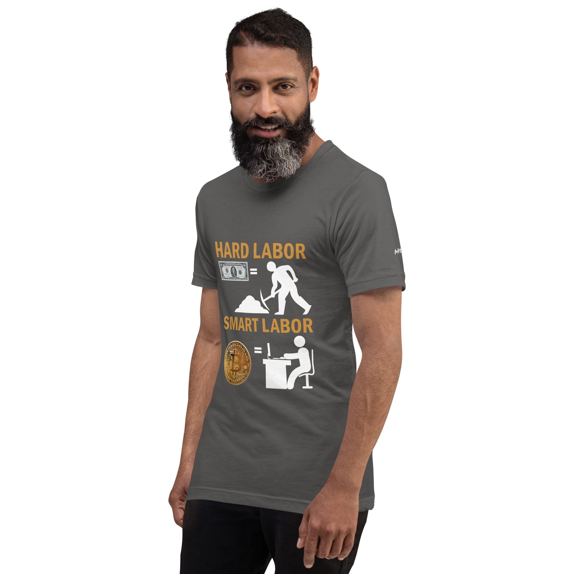Hard Labour Vs Smart Labour - Unisex t-shirt by DarkByteGear