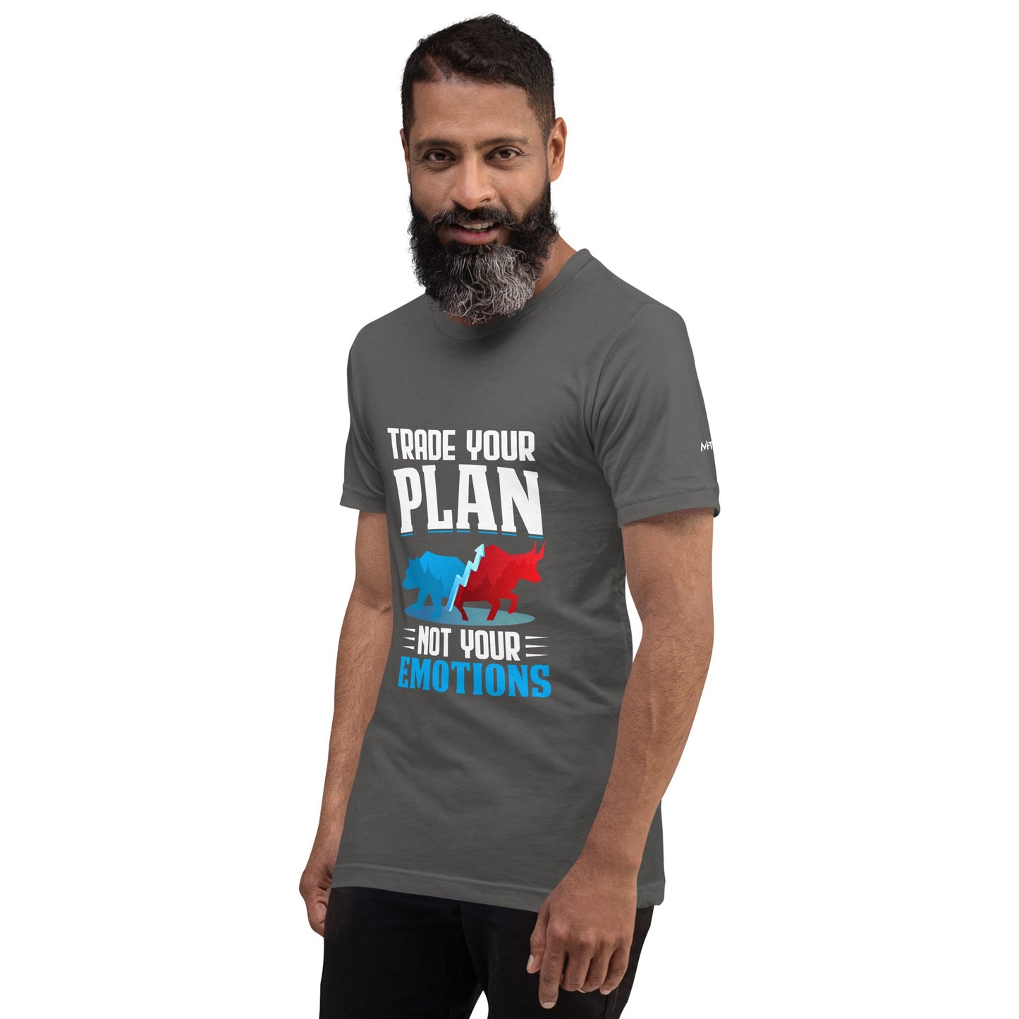 Trade your plan: not your emotion - Unisex t-shirt by DarkByteGear