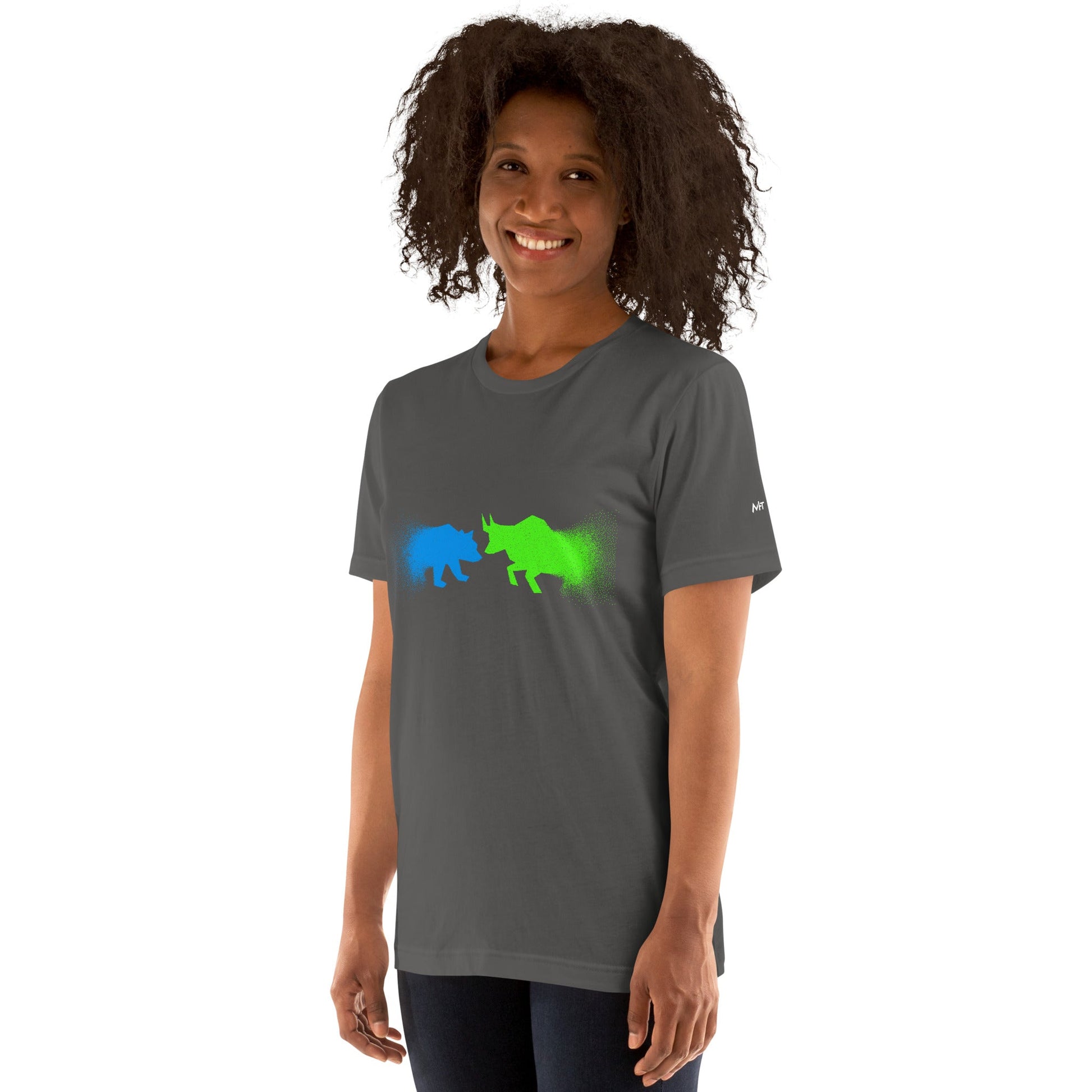 Bearish And Bullish (DB) - Unisex t-shirt by DarkByteGear