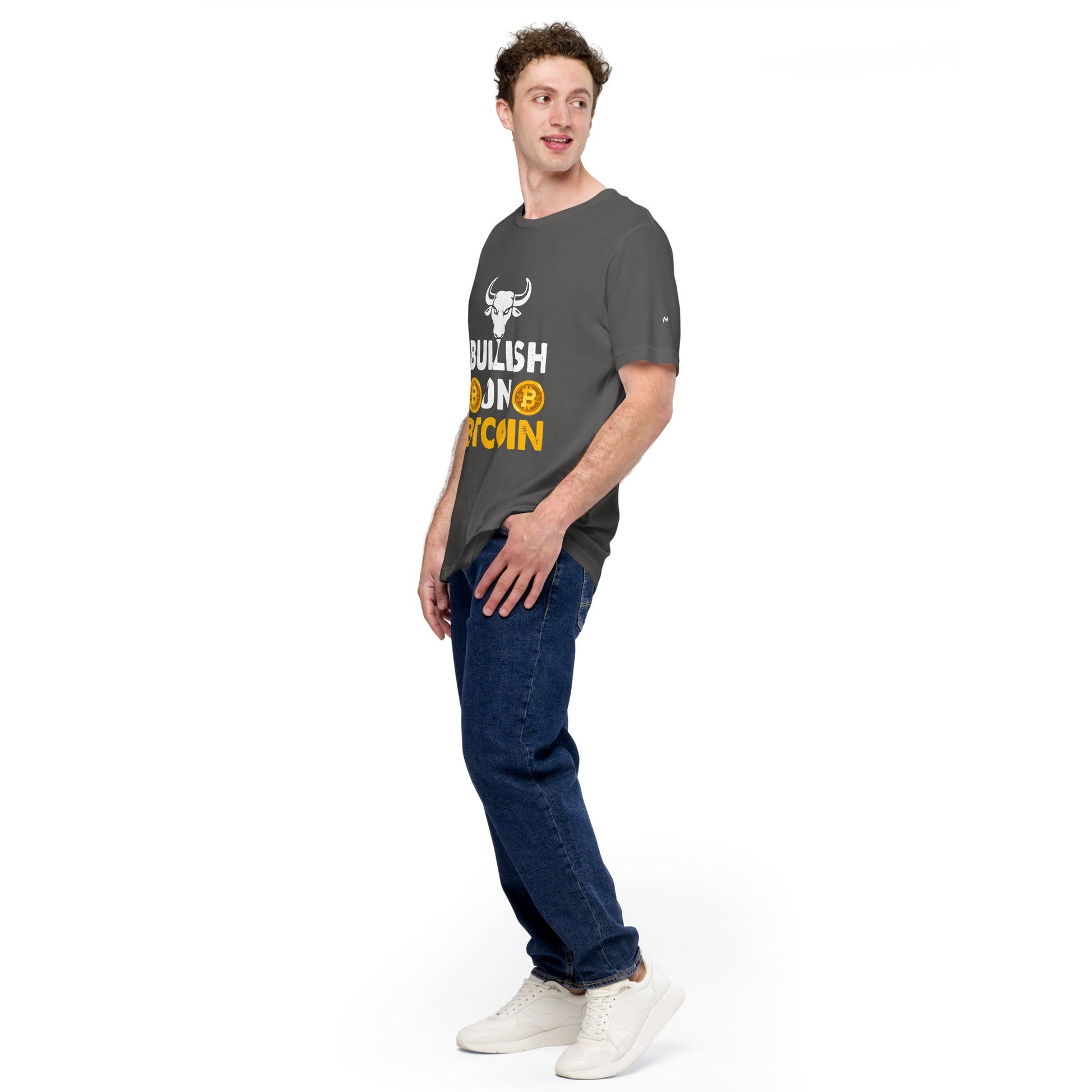 Bullish On Bitcoin - Unisex t-shirt by DarkByteGear