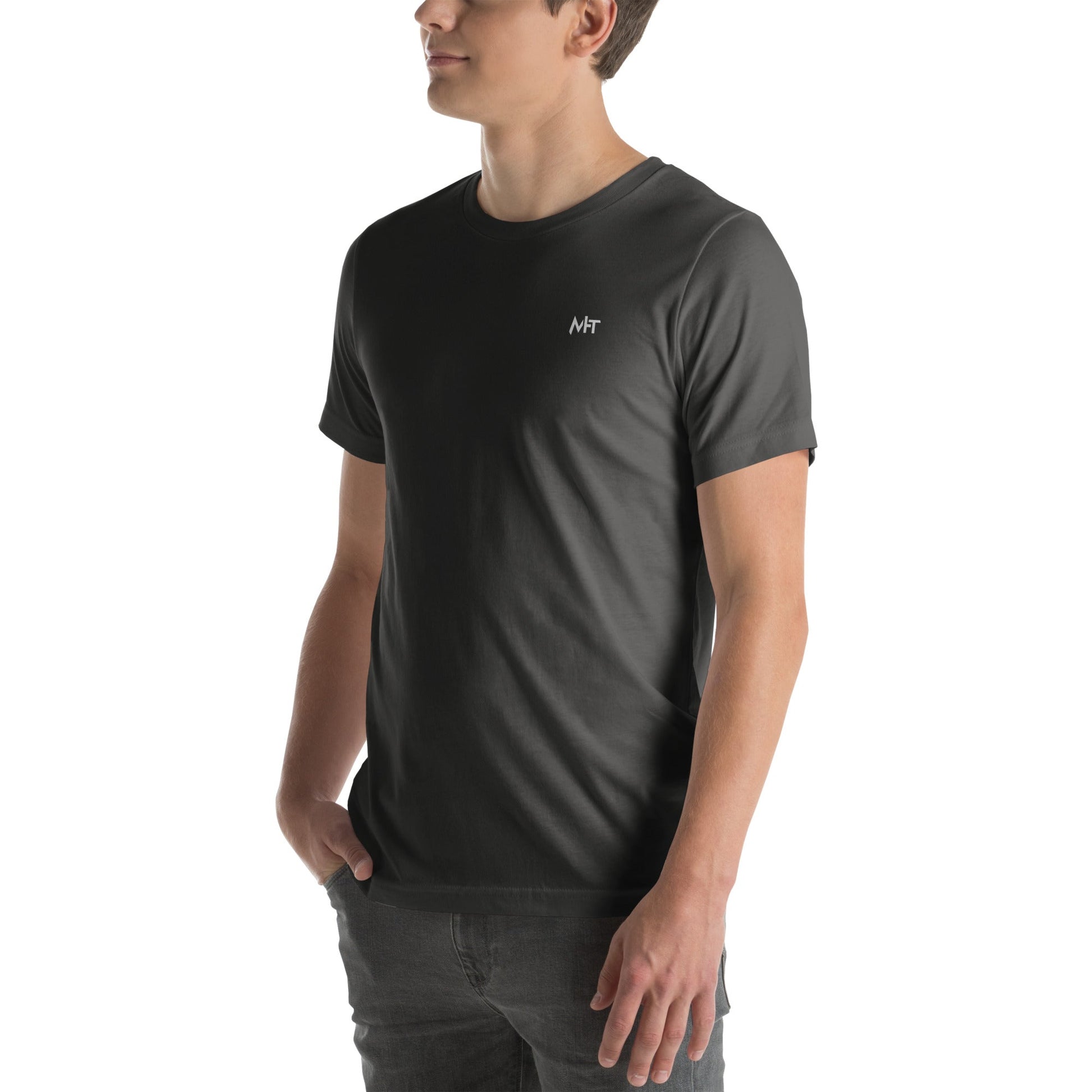 Master's Degree Level Complete - Unisex t-shirt ( Back Print ) by DarkByteGear