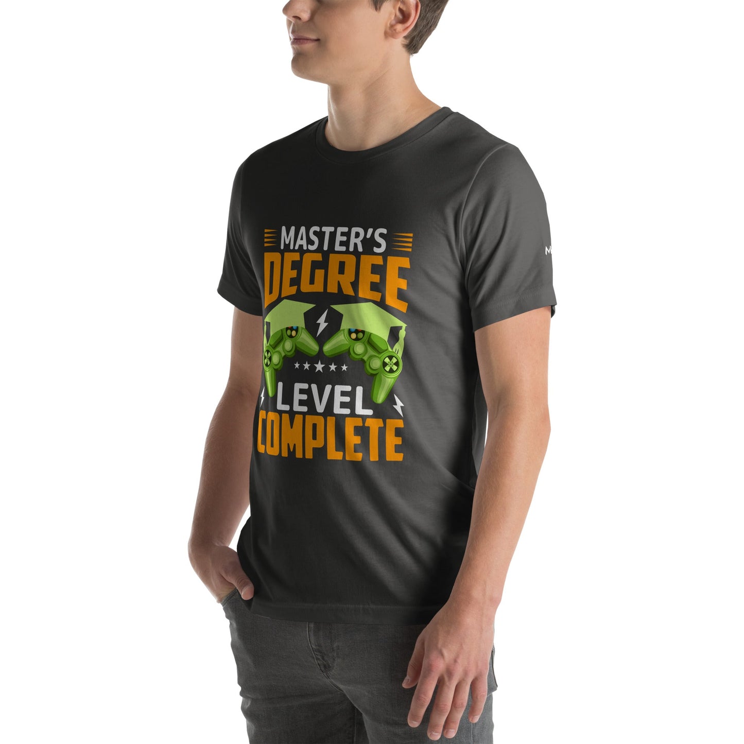 Master Degree Level Complete - Unisex t-shirt by DarkByteGear