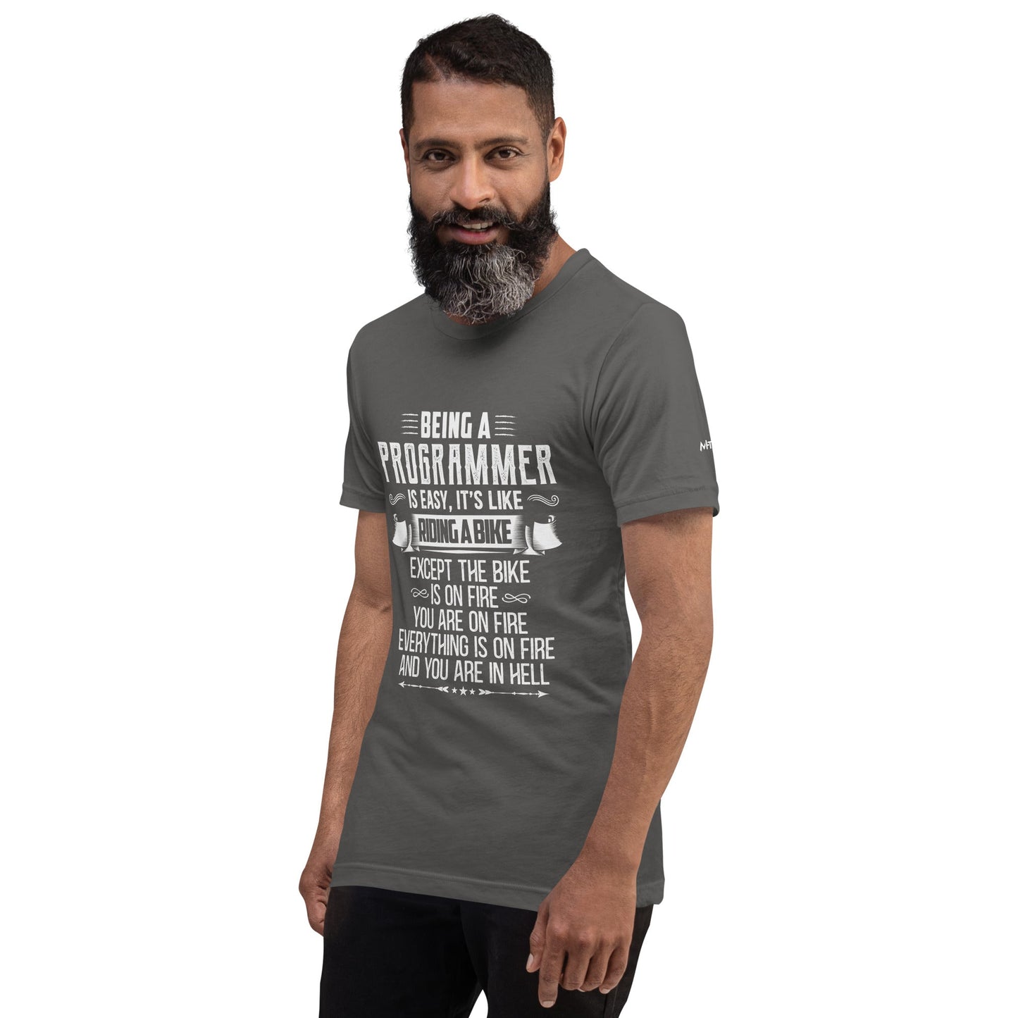 Being a Programmer is easy - Unisex t-shirt by DarkByteGear