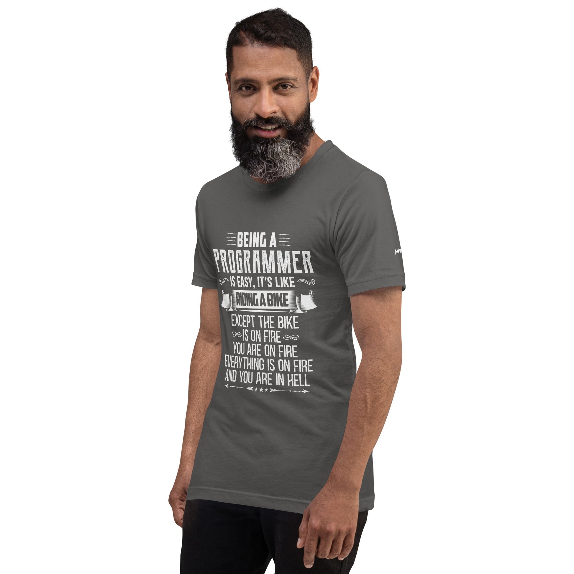 Being a Programmer is easy - Unisex t-shirt by DarkByteGear