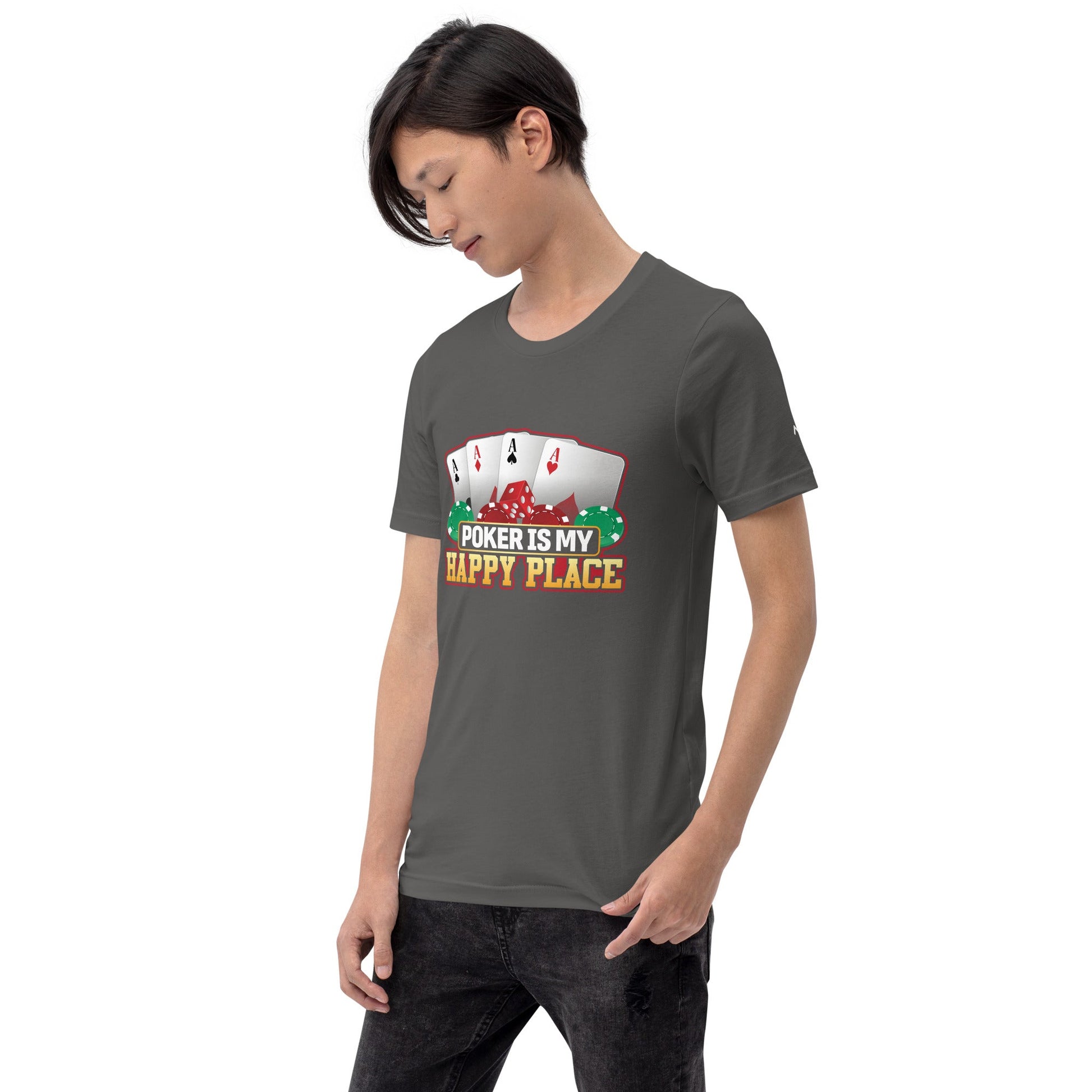 Poker Dad is like a Normal Dad but much Cooler - Unisex t-shirt by DarkByteGear