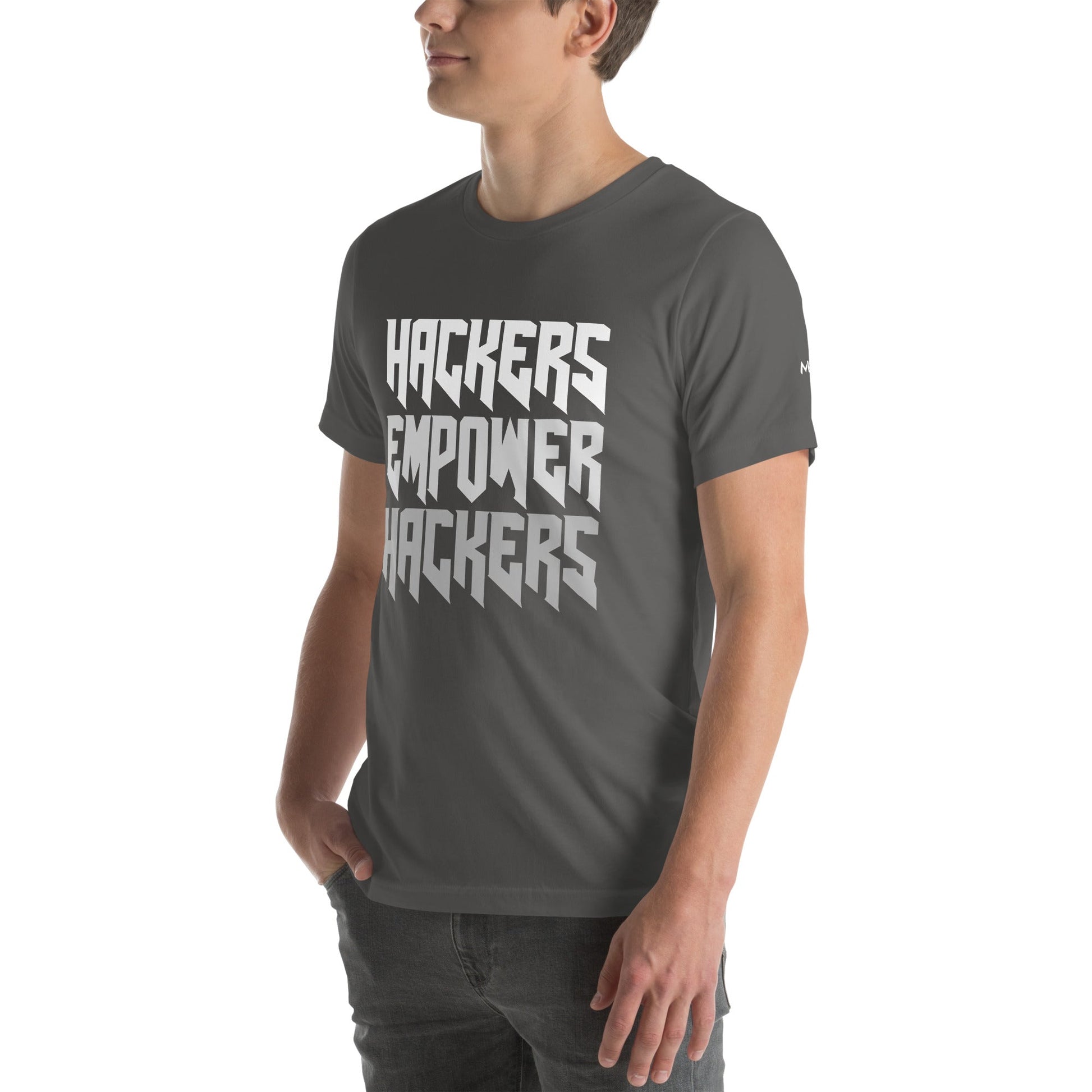Hackers Empower Hackers V4 - Unisex t-shirt by DarkByteGear