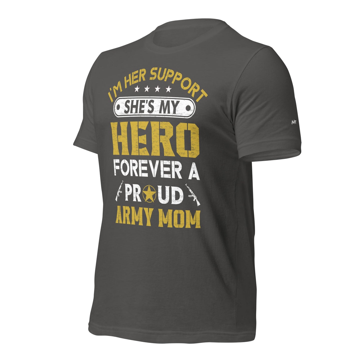 I'm her support - Unisex t-shirt by DarkByteGear